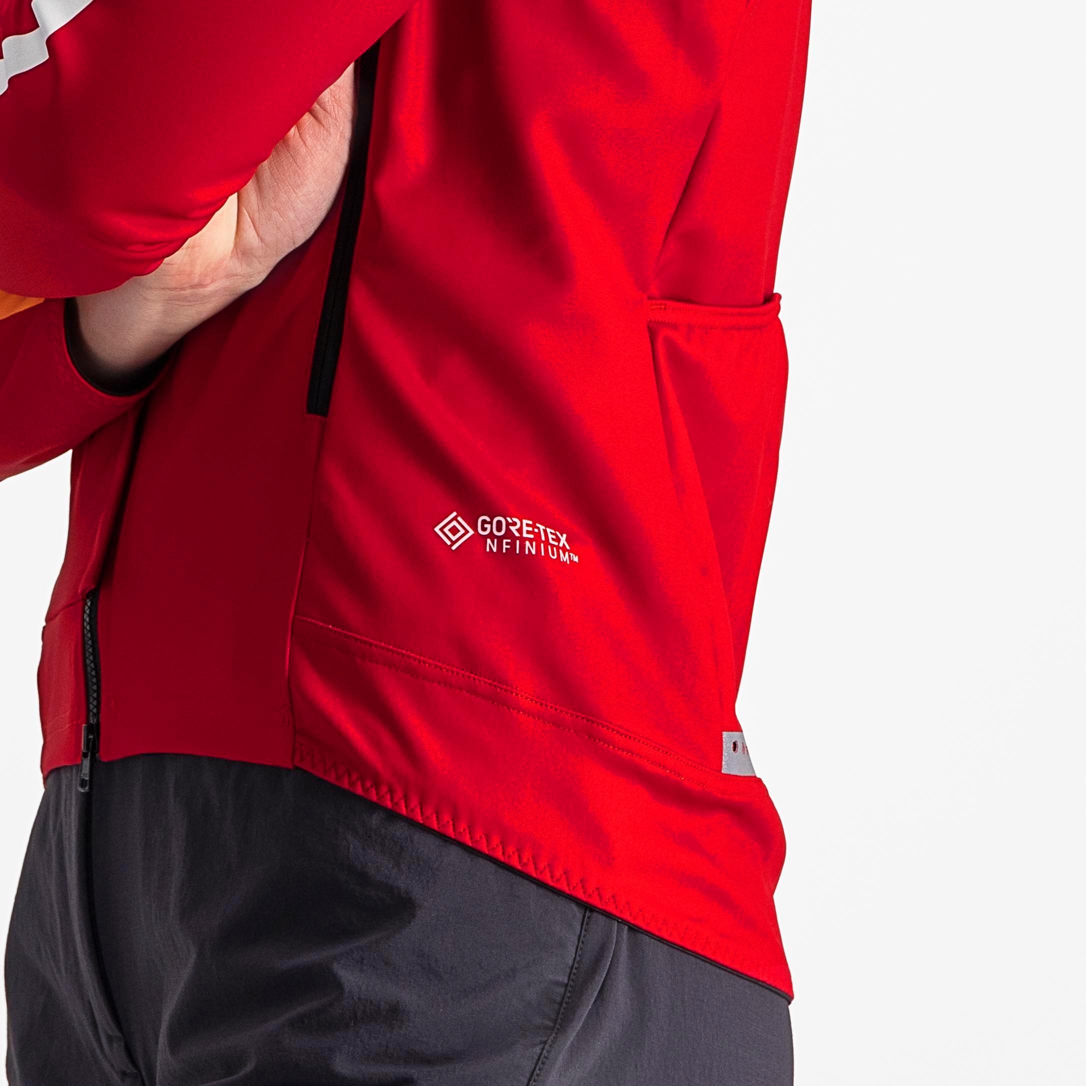 Unlimited perfetto ros 2 w jacket - dark red - castelli