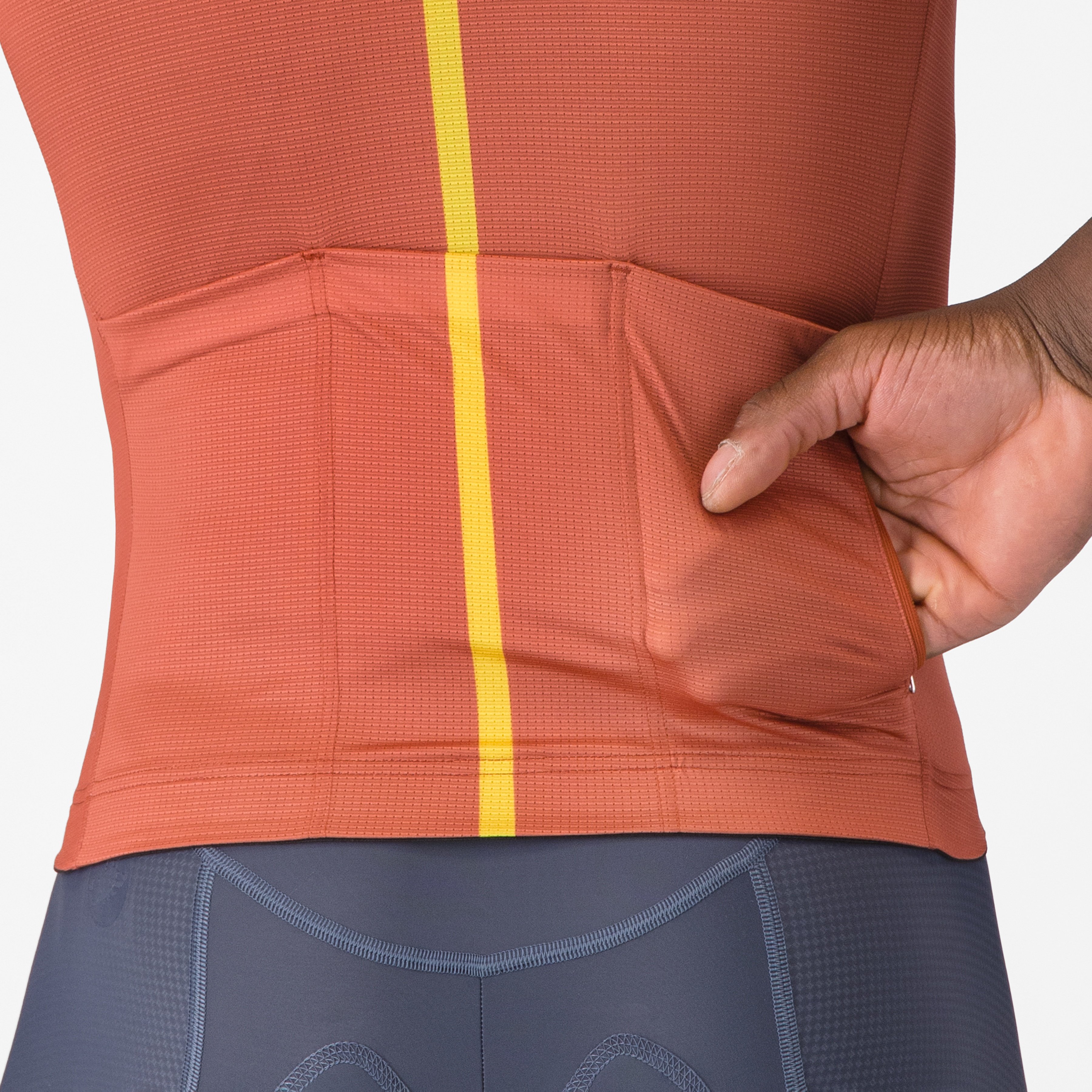 Drittone logo jersey - paprika/mango mojito - castelli