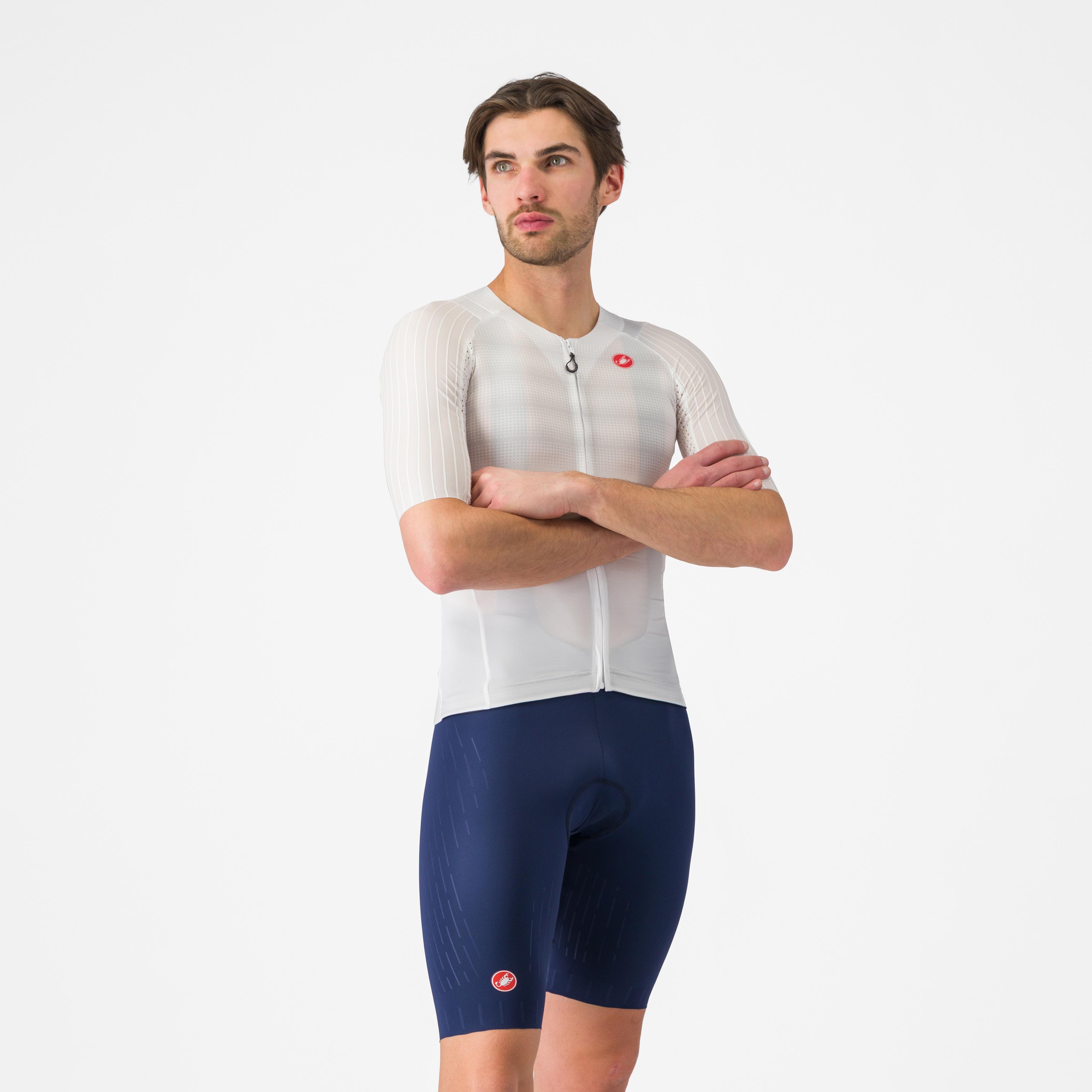 Free aero race s bibshort - belgian blue - castelli