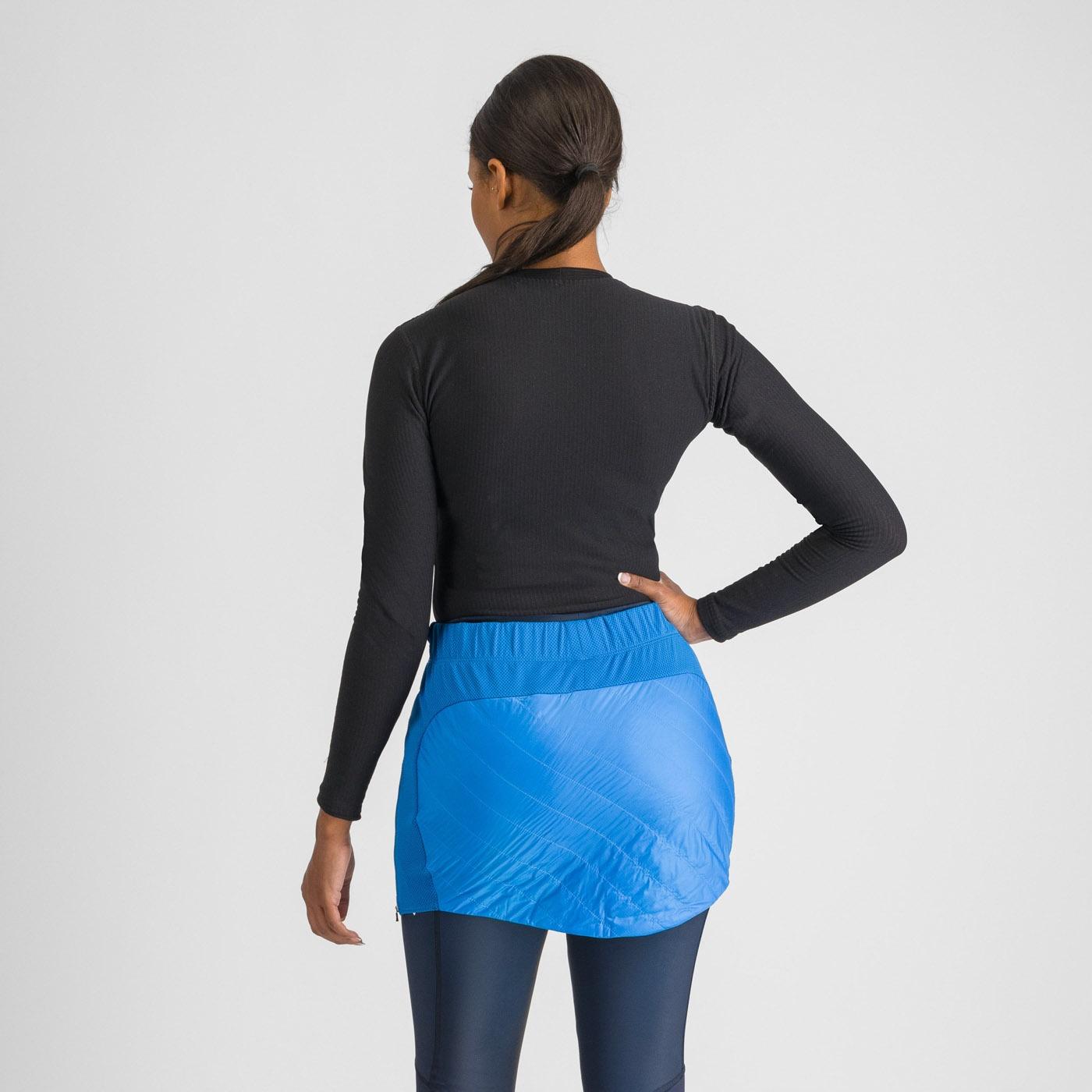 Rythmo skirt - brillant blue italy ble - sportful