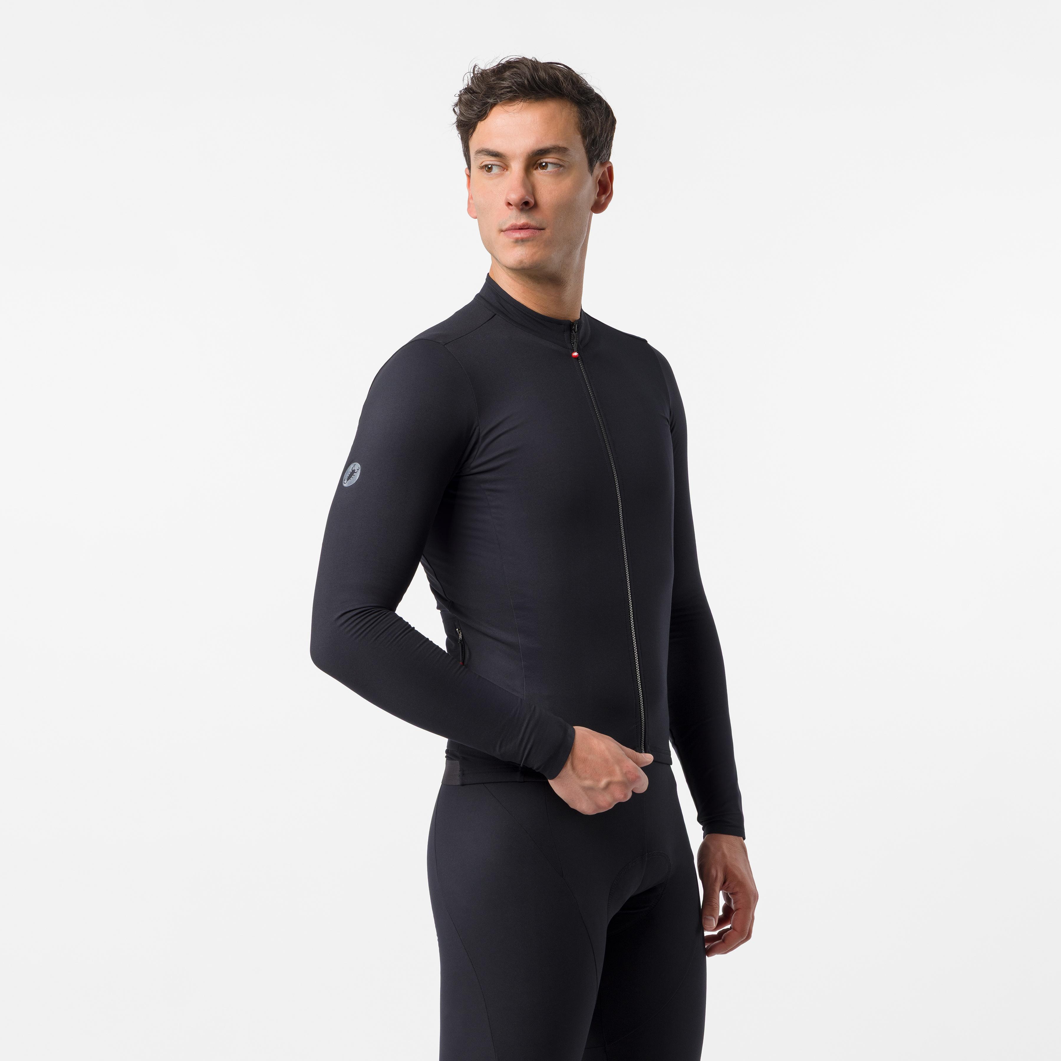 Thermowoven ls jersey - black - castelli