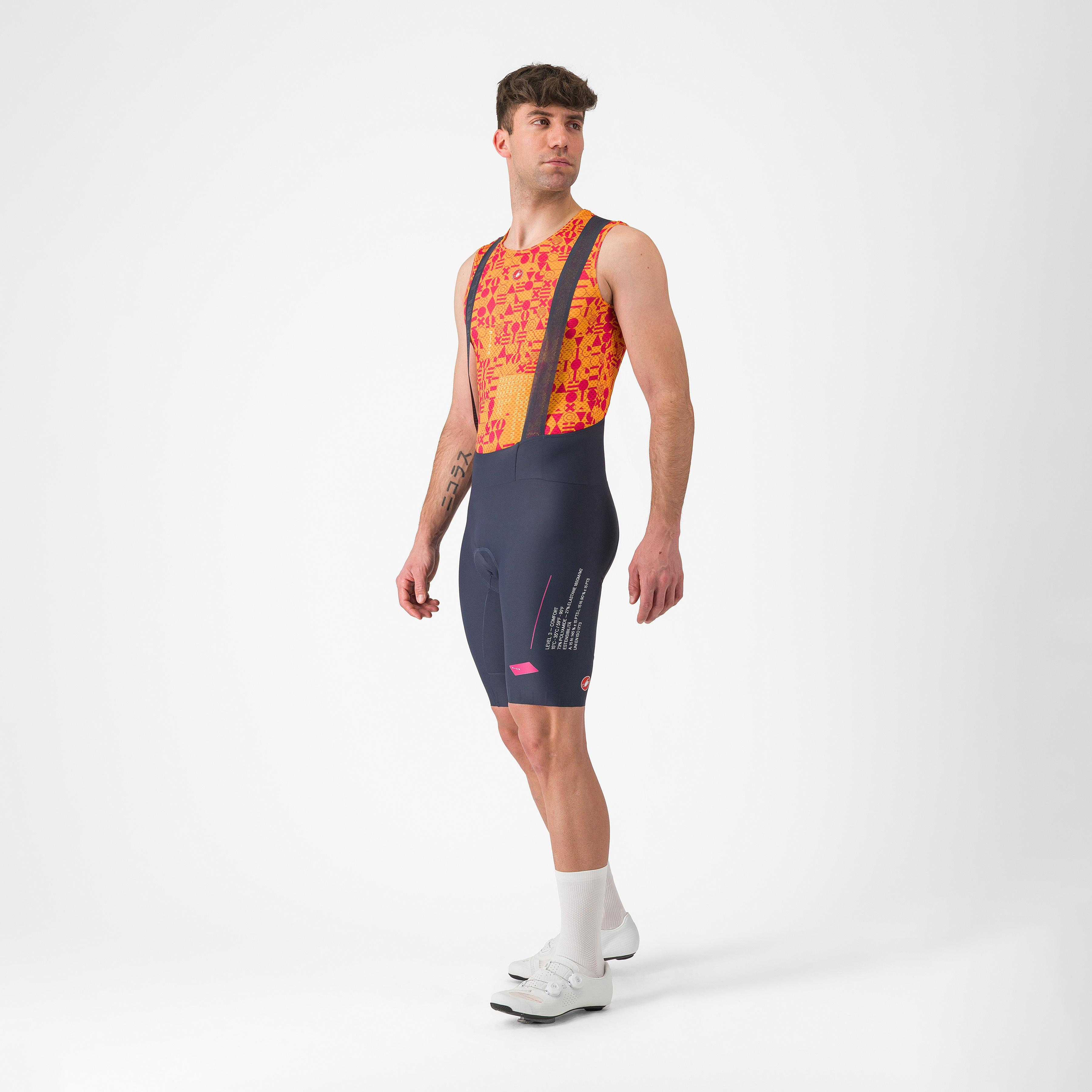 Espresso r-a/d bibshort - twilight blue - castelli