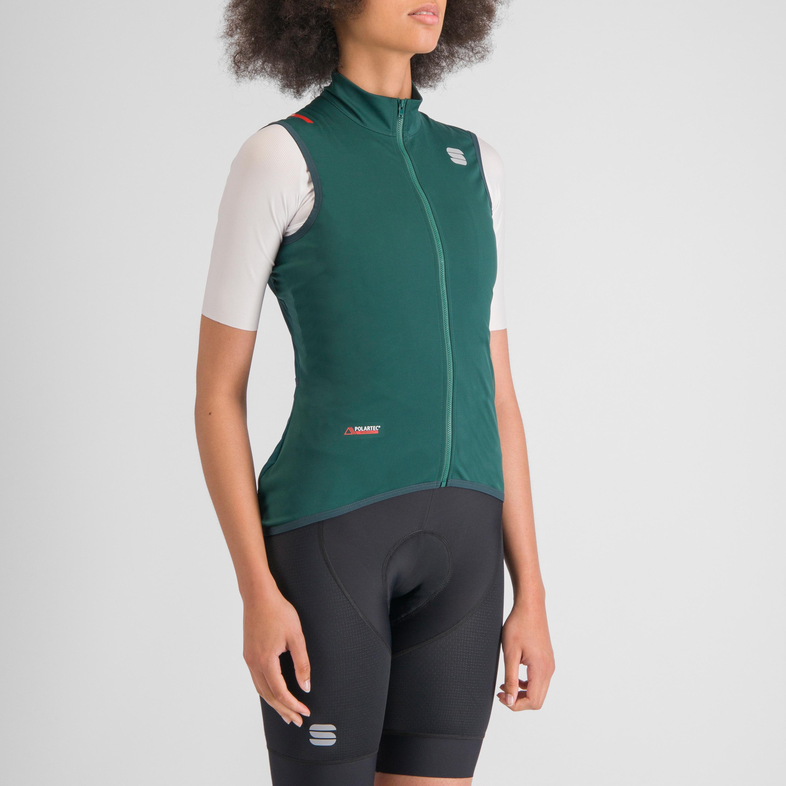 Fiandre pro w vest - shrub green - sportful