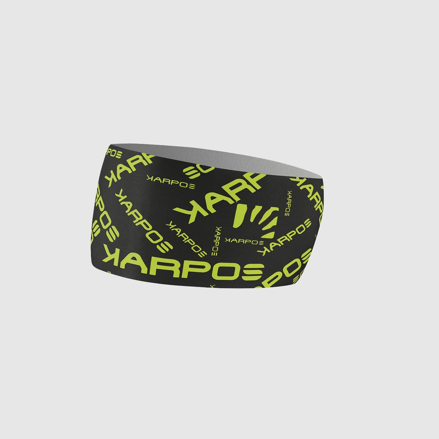 Pelmo headband - black/acid lime - karpos