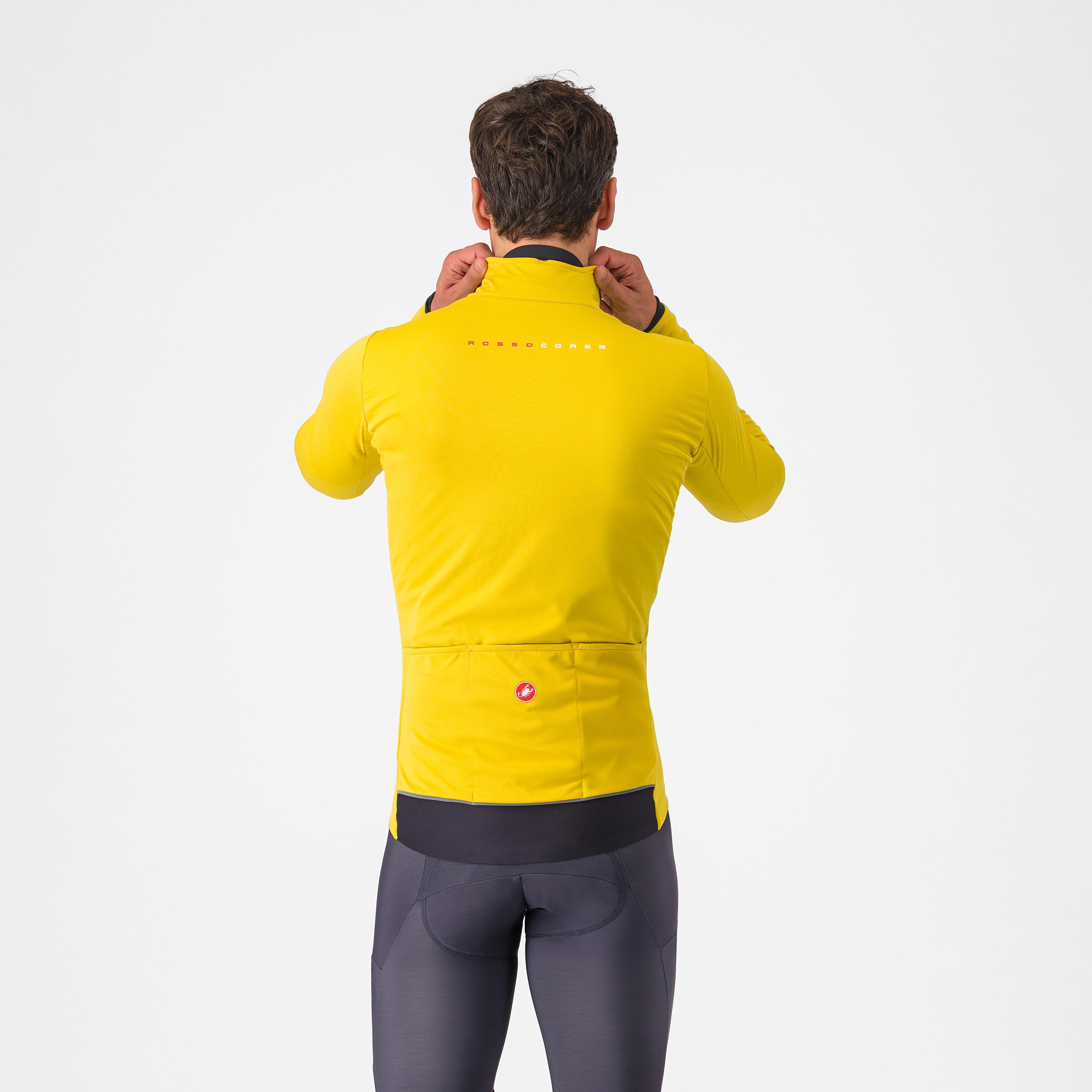 Alpha 150 jacket - mango mojito/black - castelli