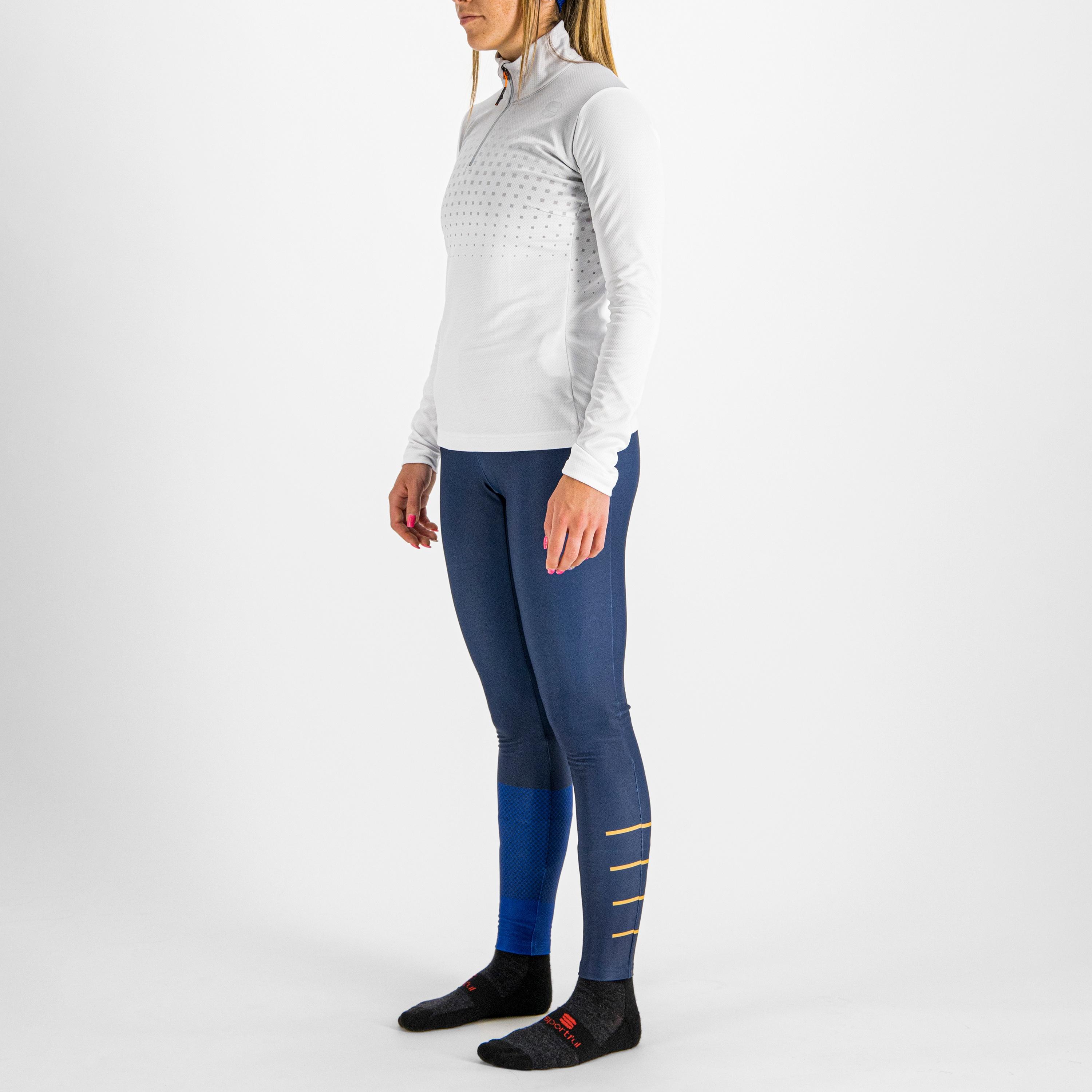 Rythmo w jersey - bright white steel grey - sportful