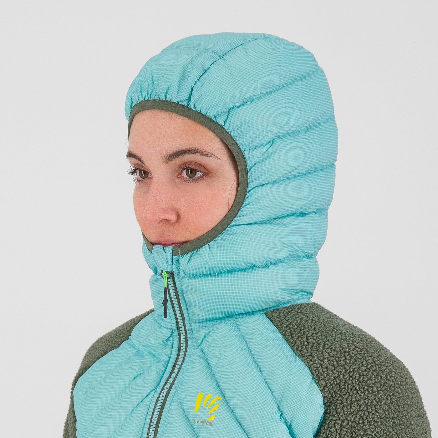Marmarole  w tech jacket - thyme/aqua sky - karpos