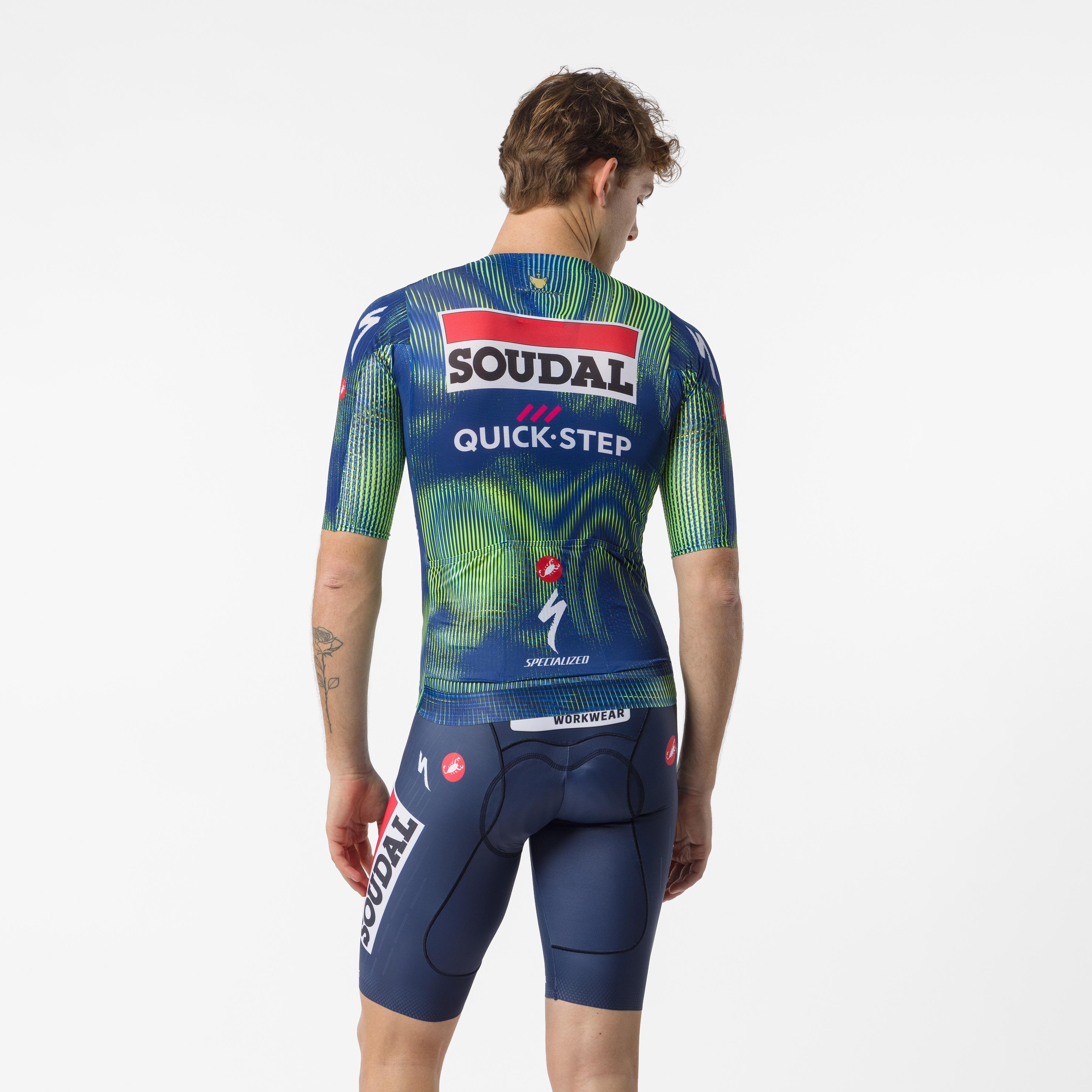 Free aero race s bibshort - belgian blue - castelli