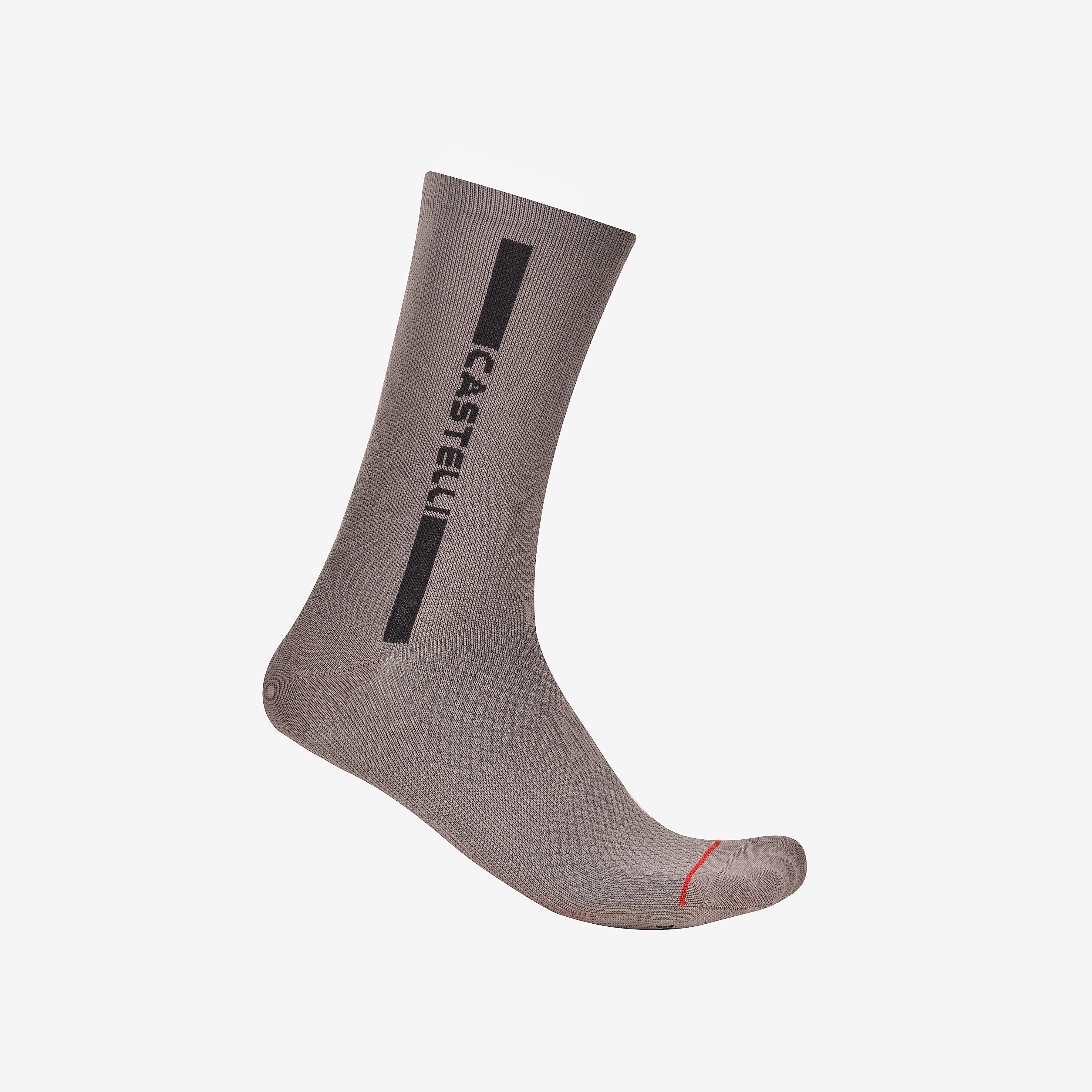 Linea logo 15 sock - clay/belgian bliue - castelli