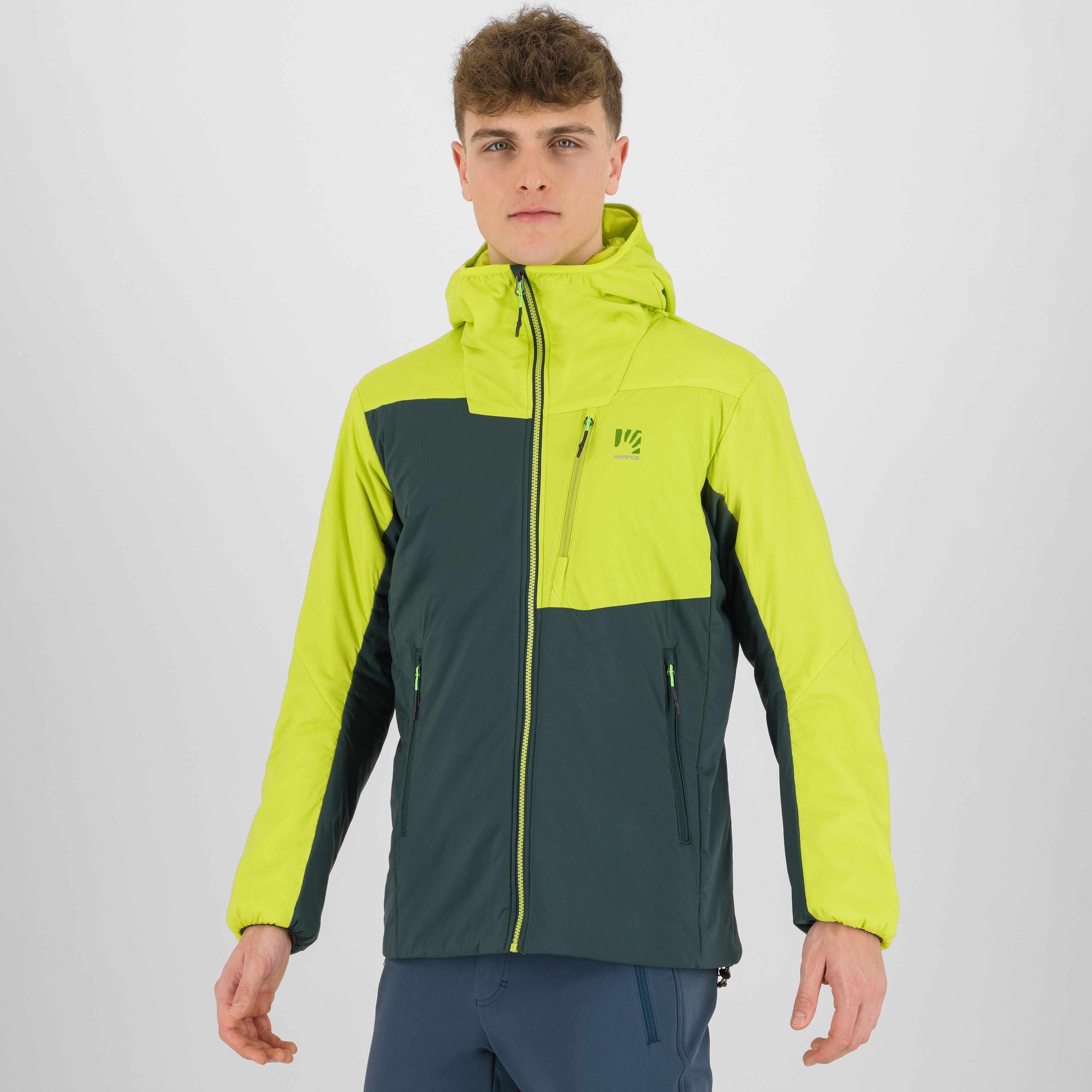 Castore jacket - forest/kiwi colada - karpos