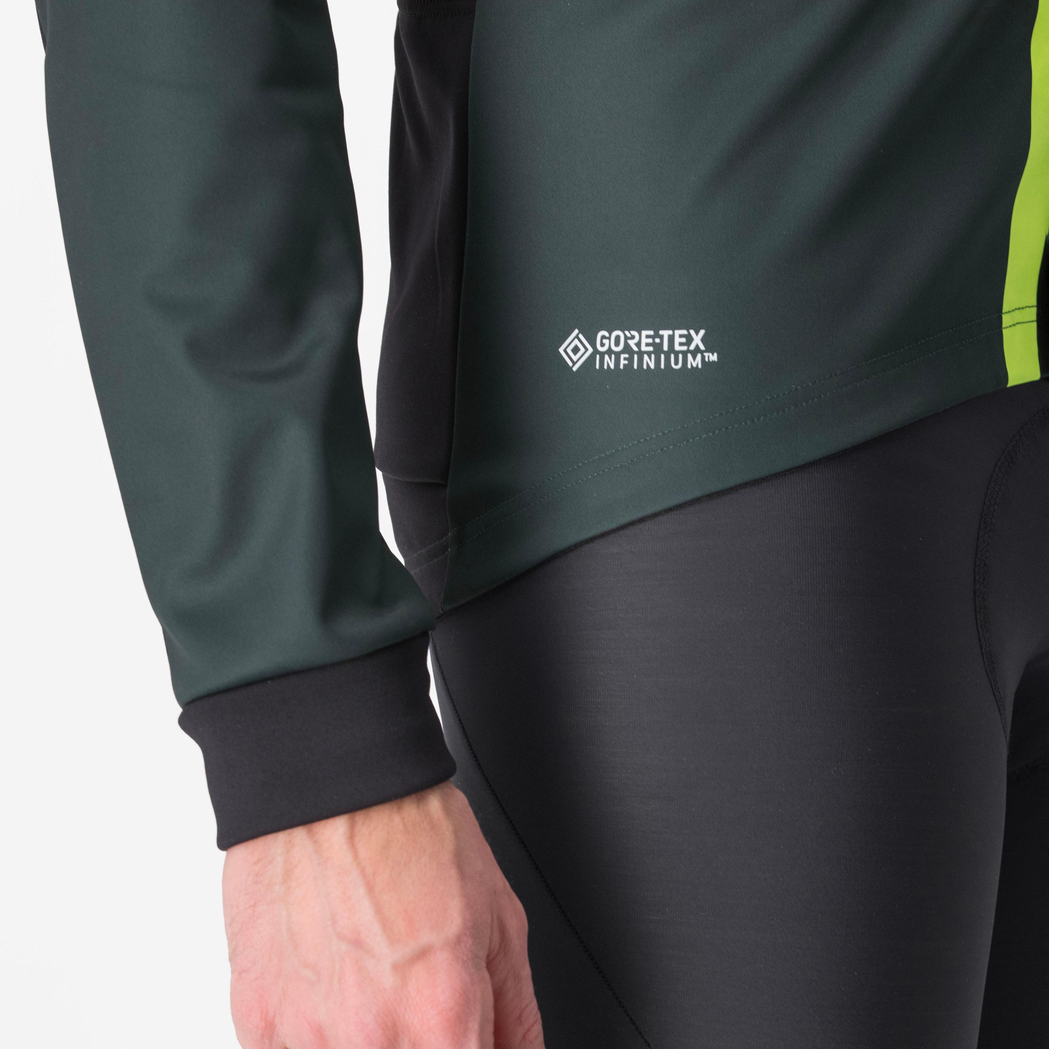 Entrata jacket - rover green/yellow fluo-light - castelli