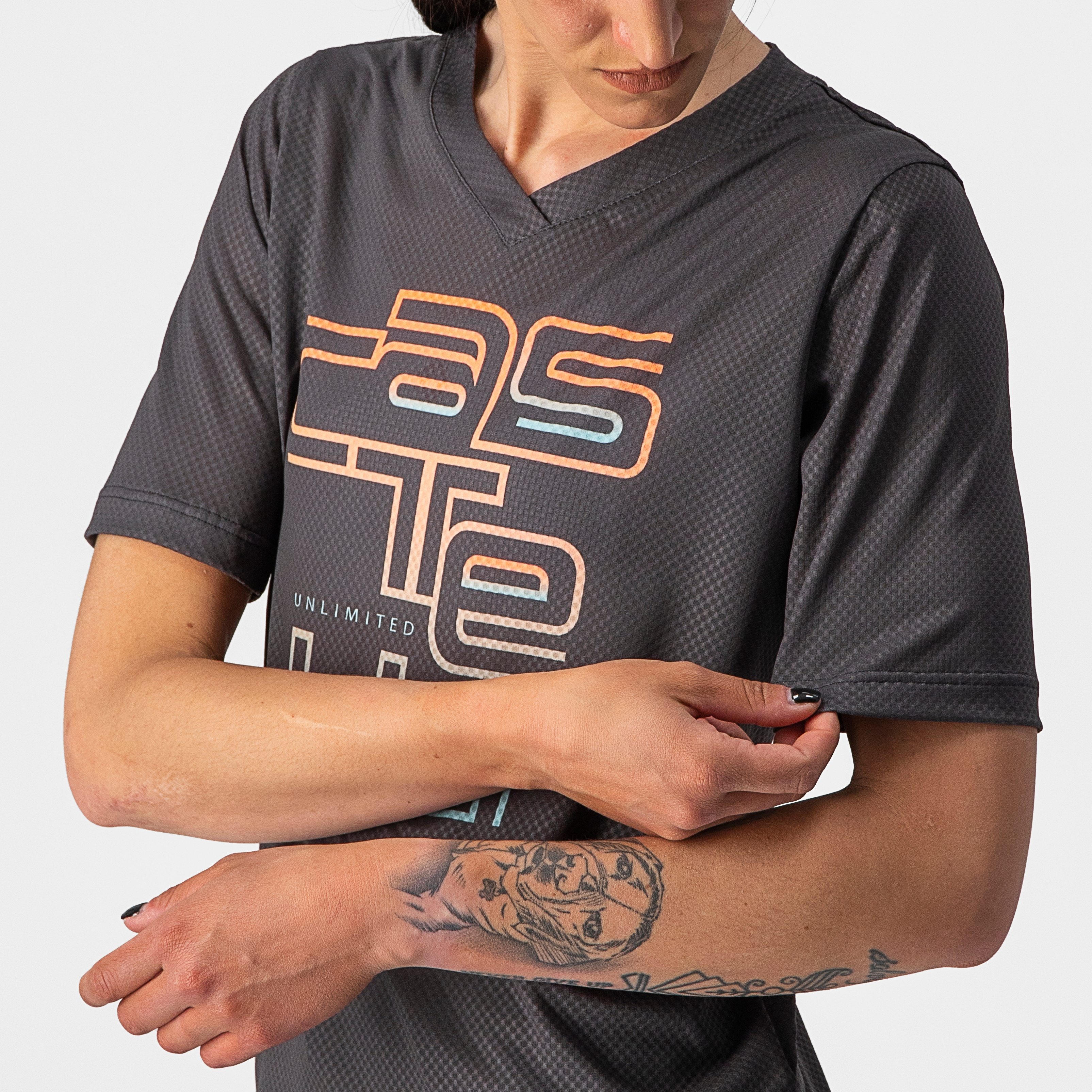 Trail tech w tee - dark gray - castelli