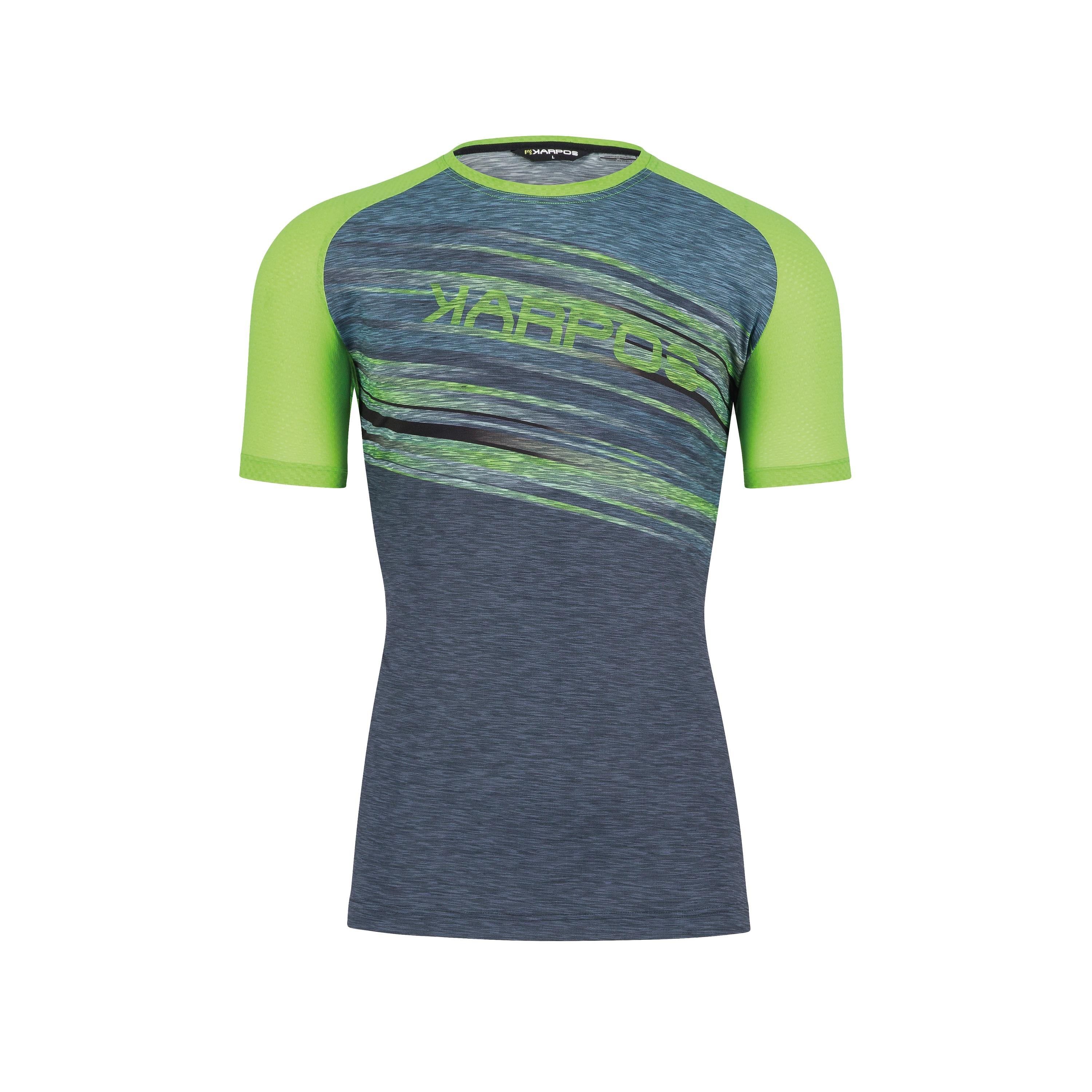 Croda rossa evo jersey - ombre blue/jasmine green - karpos