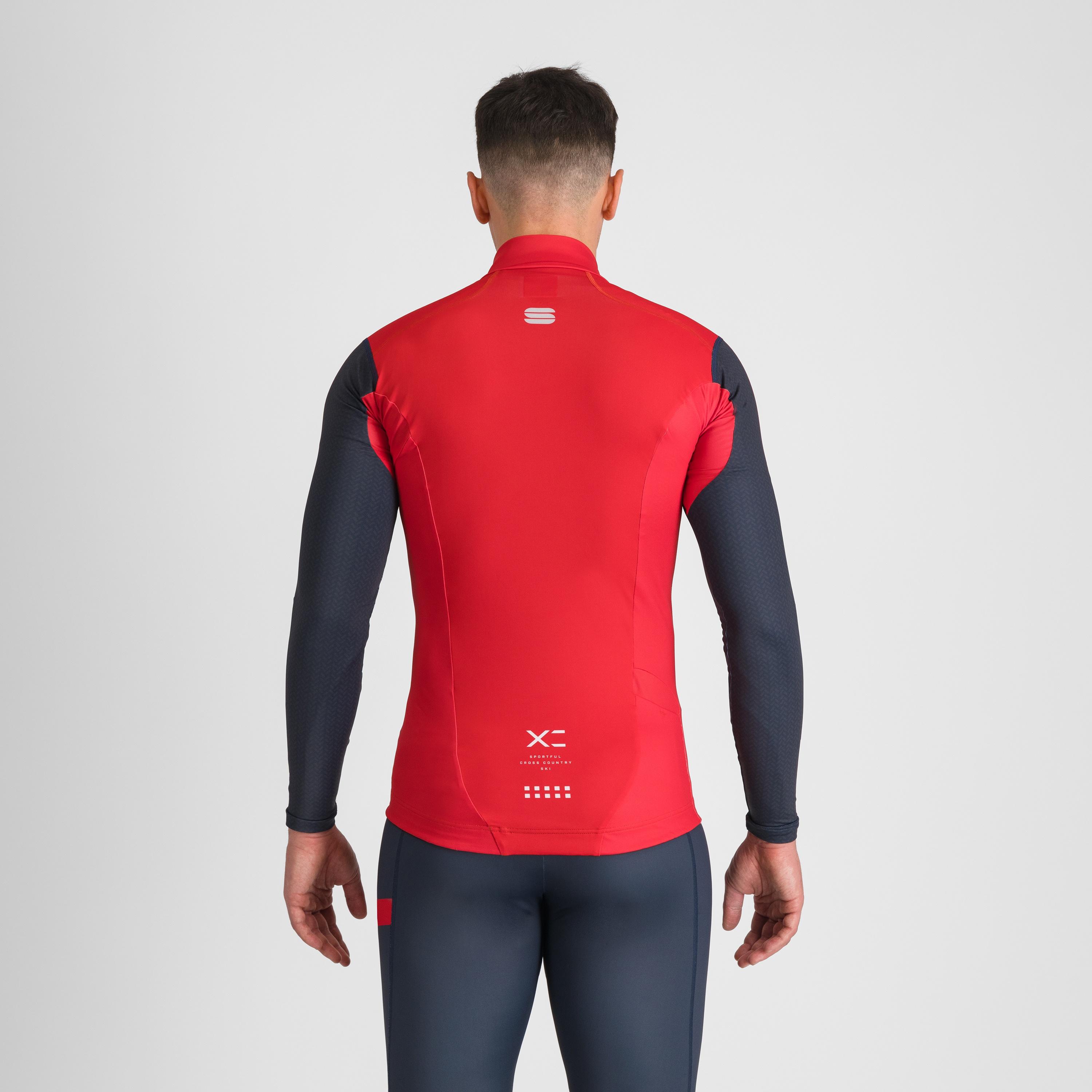 Squadra jersey - tango red/galaxy blue - sportful