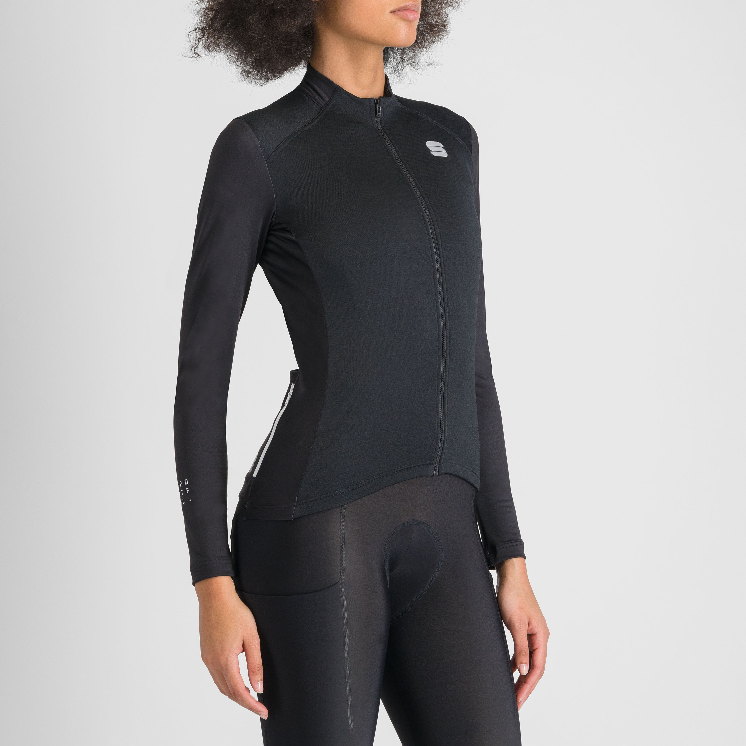 Srk thermal w jersey - black - sportful