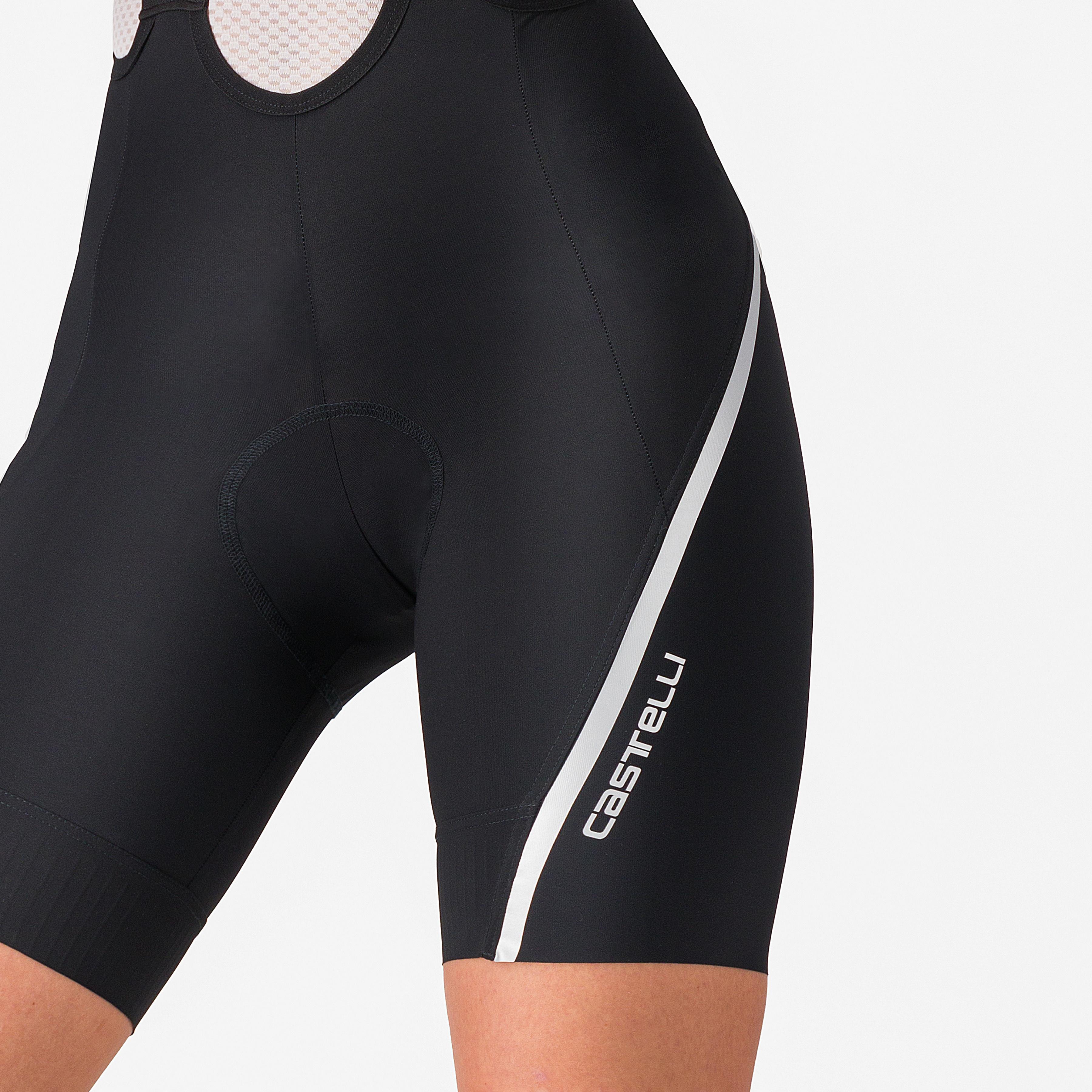 Velocissima 3 bibshort - black/silver - castelli