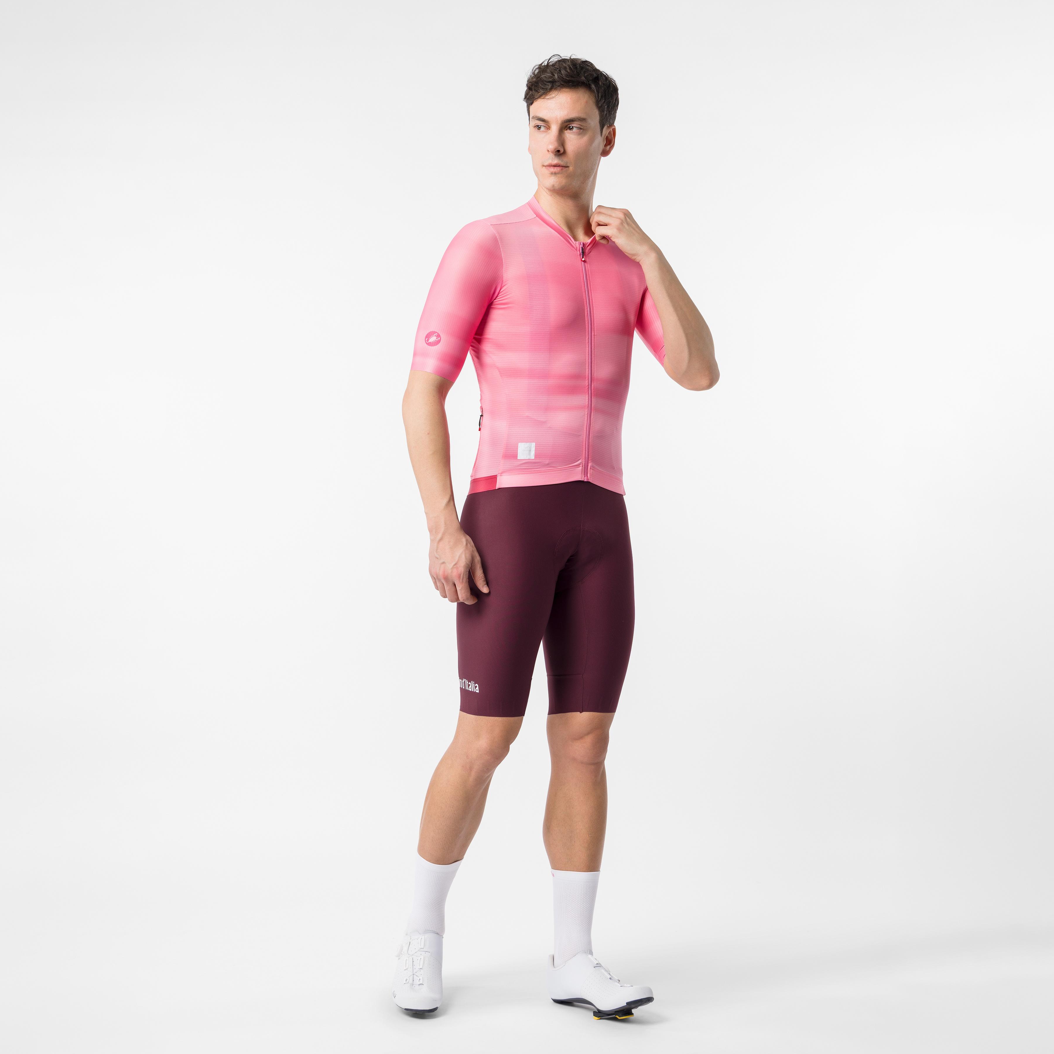 #giro109 espresso 2 jersey - rosa giro - castelli
