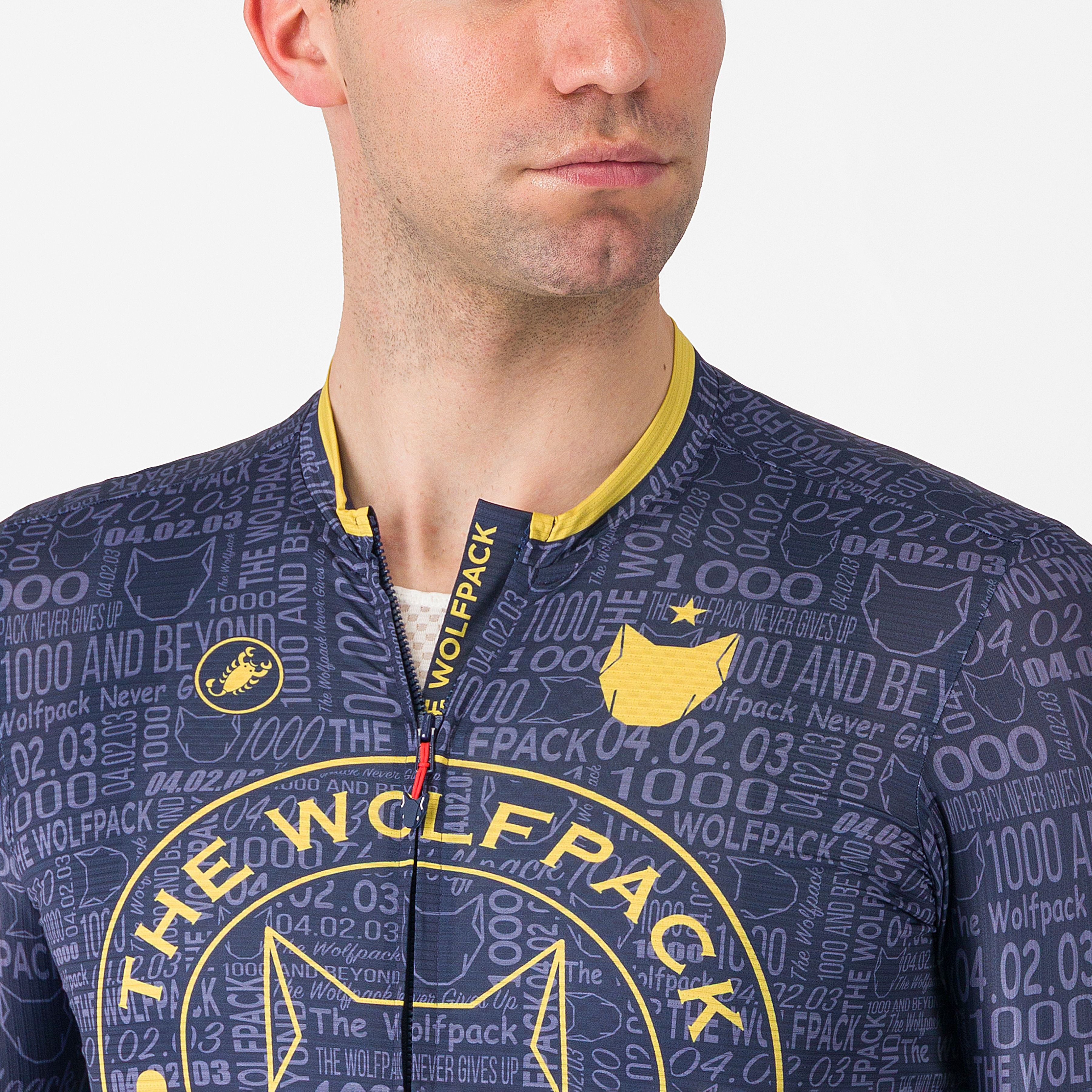 Wolfpack 1000 victory - belgian blue/gold - castelli
