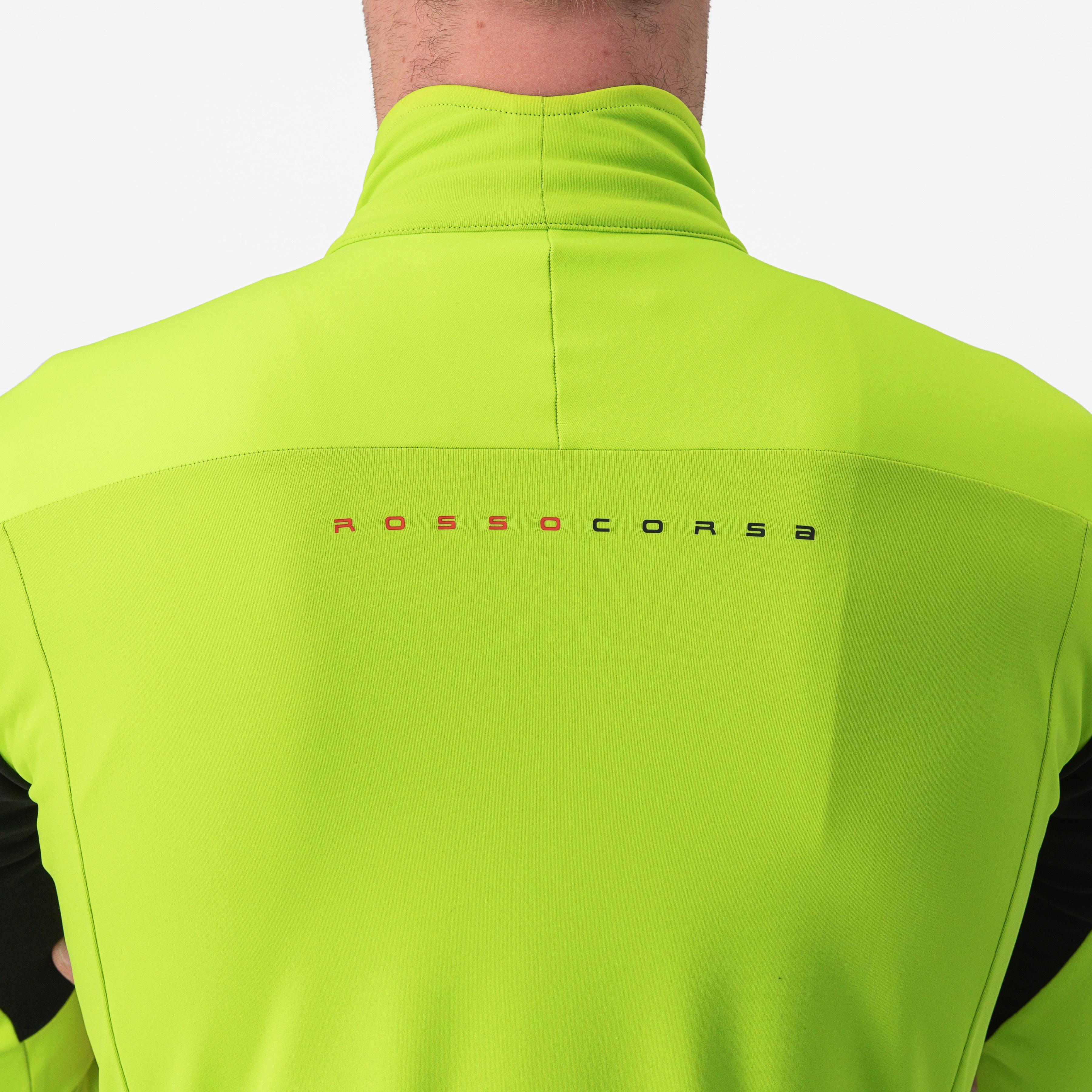 Perfetto ros 2 jacket - electric lime/dark gray - castelli