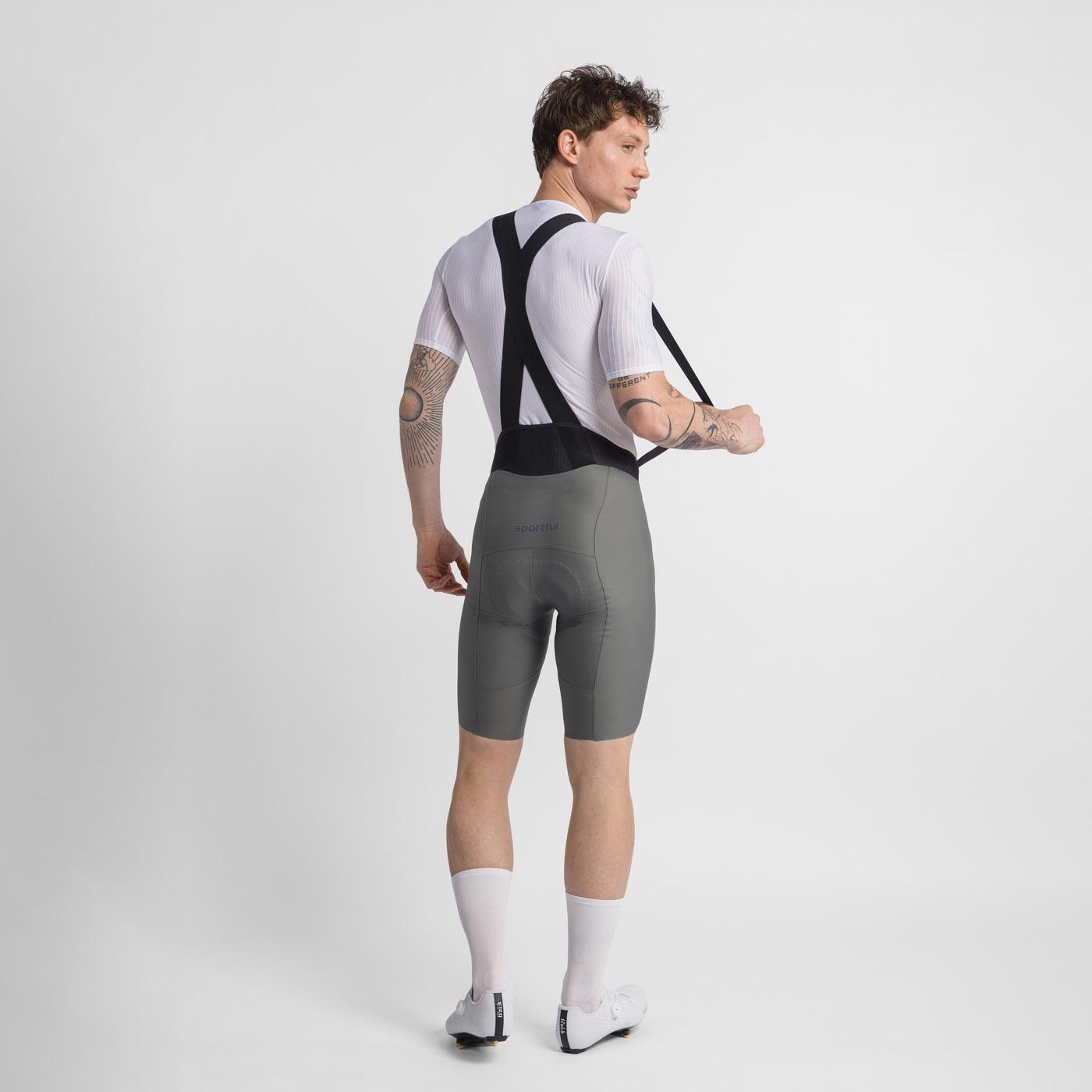 Ltd 2 bibshort - gun metal - sportful