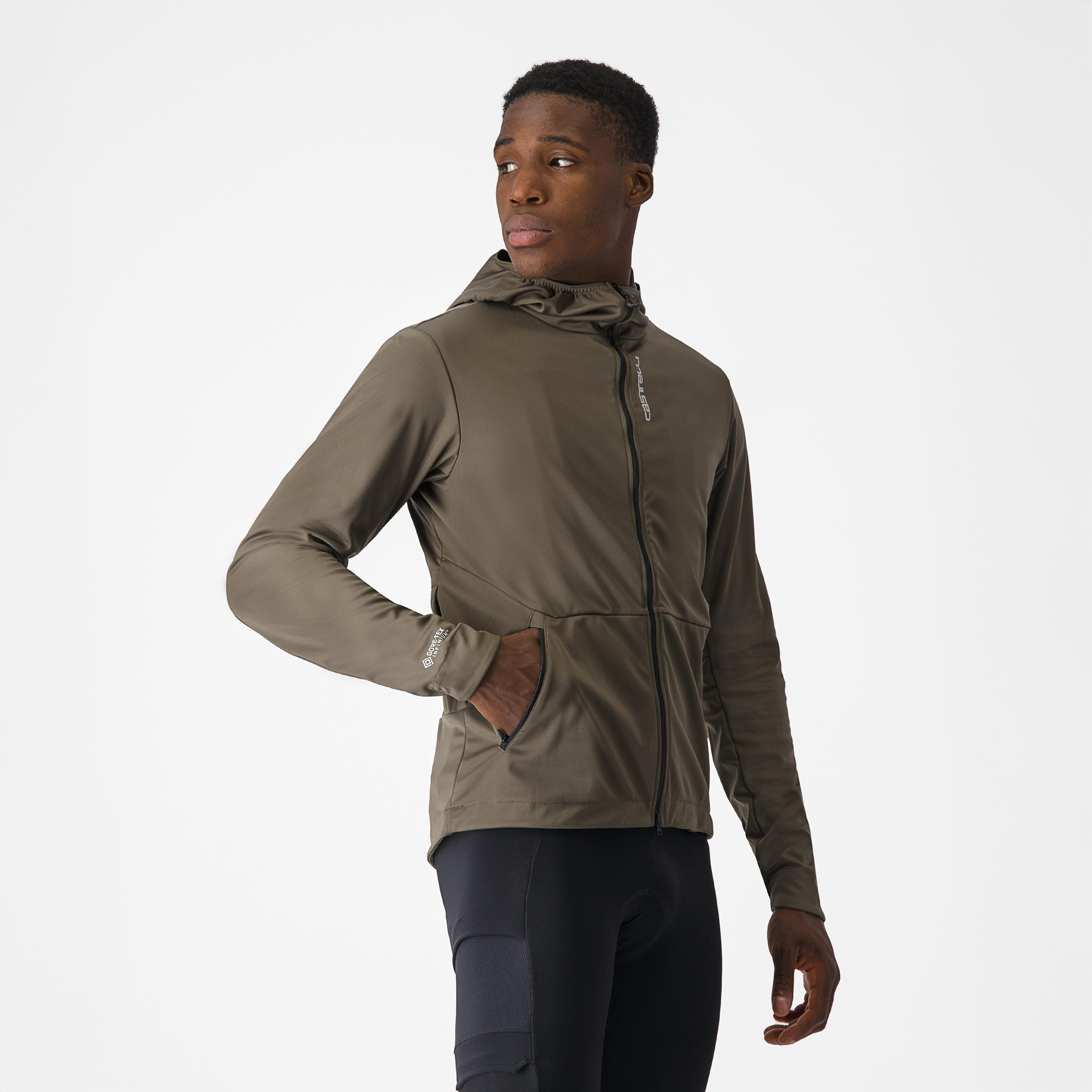 Trail hoodie jacket - tarmac - castelli
