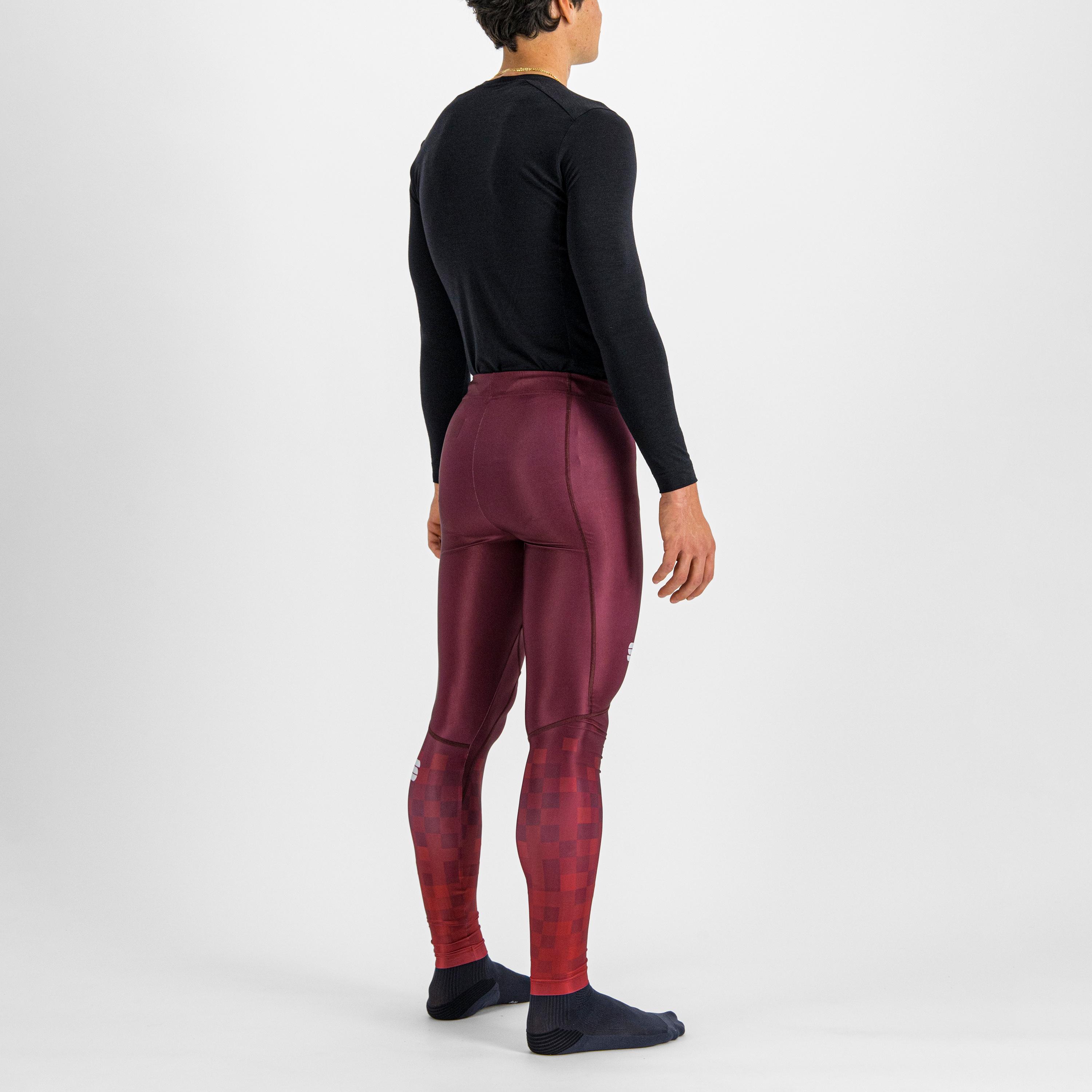 Squadra tight - red wine / red rumba - sportful