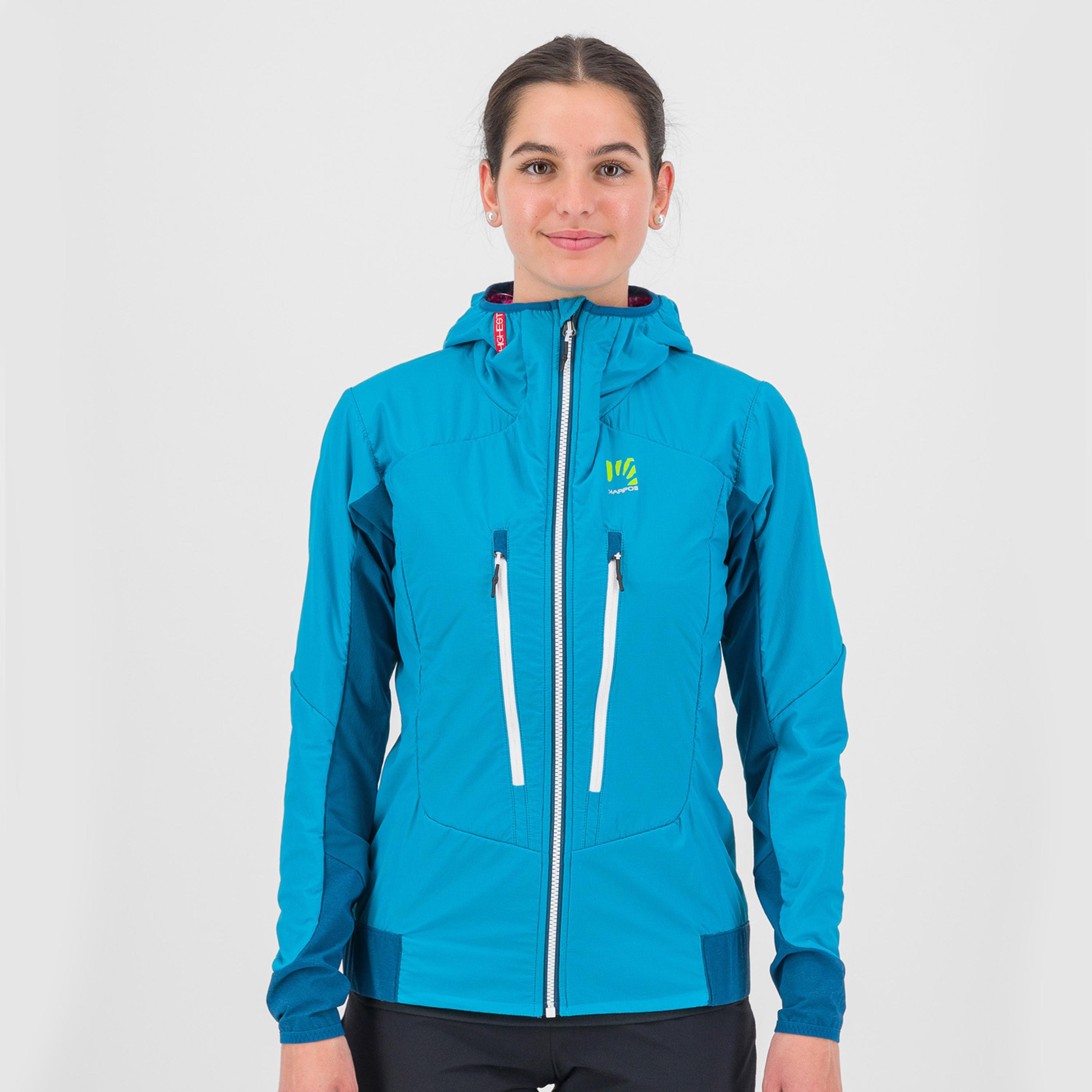 K-performance hybrid w jacket - bluebird/moroccan blue - karpos