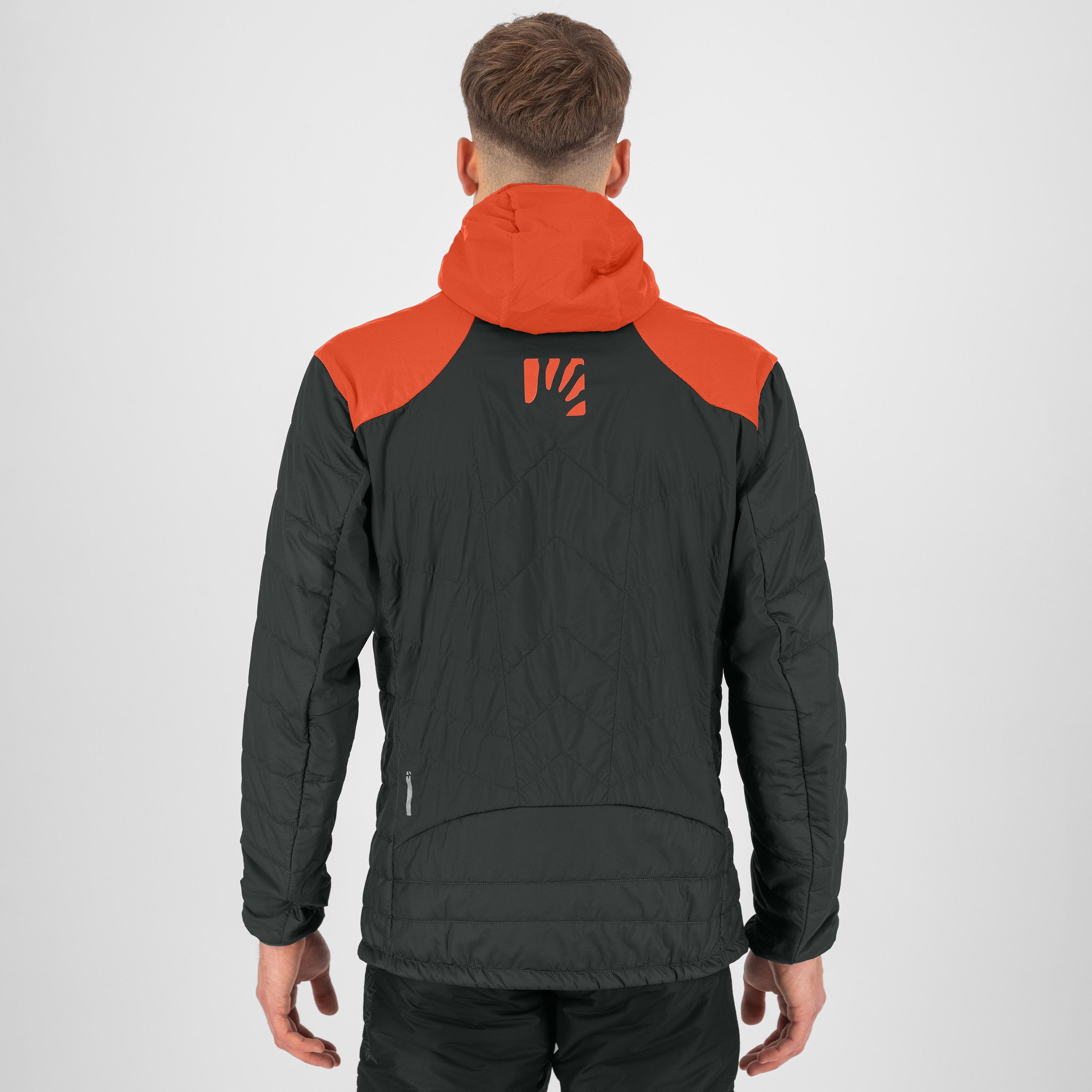 New liskamm jacket - black sand/spicy orange - karpos