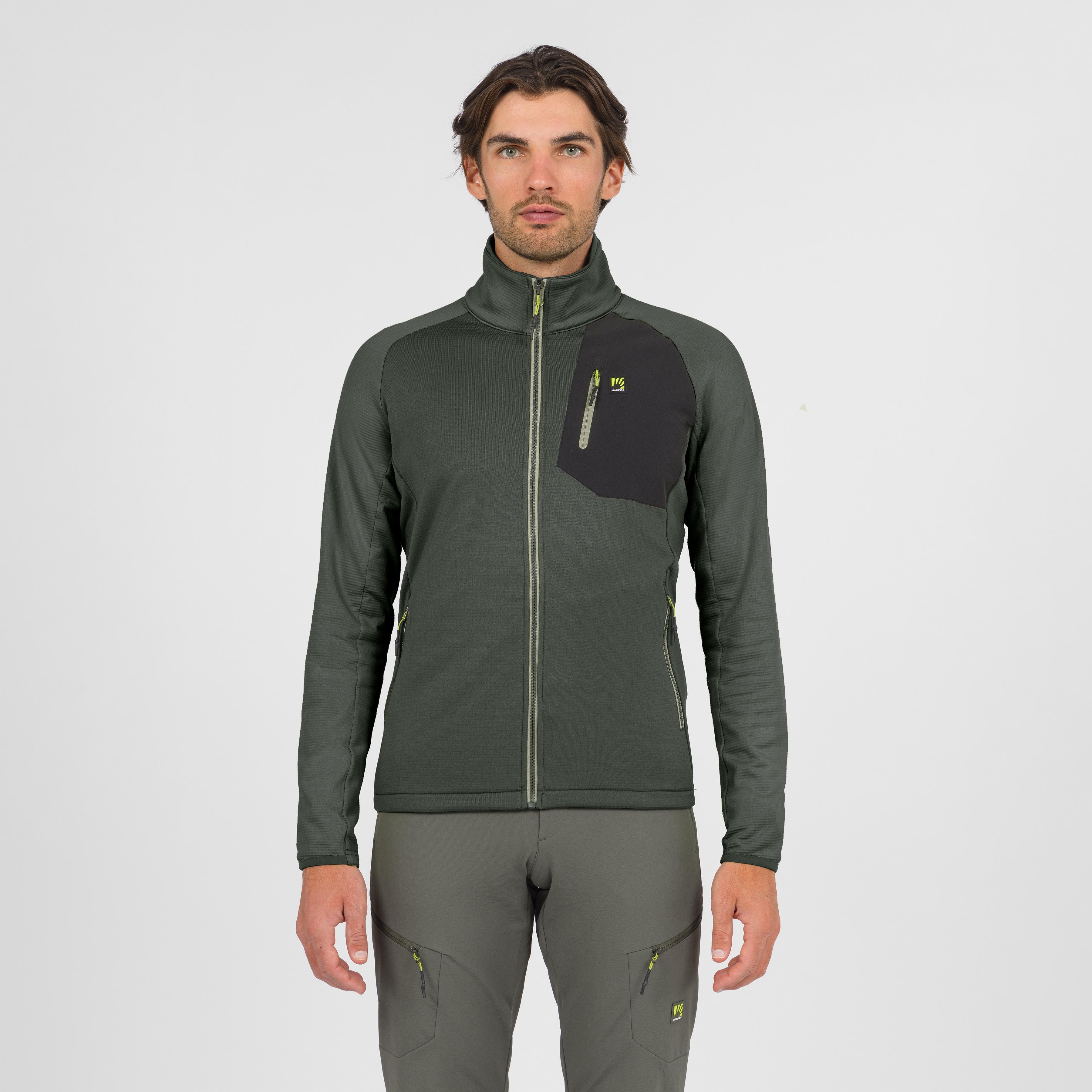 Odle evo full zip fleece - kambaba - karpos