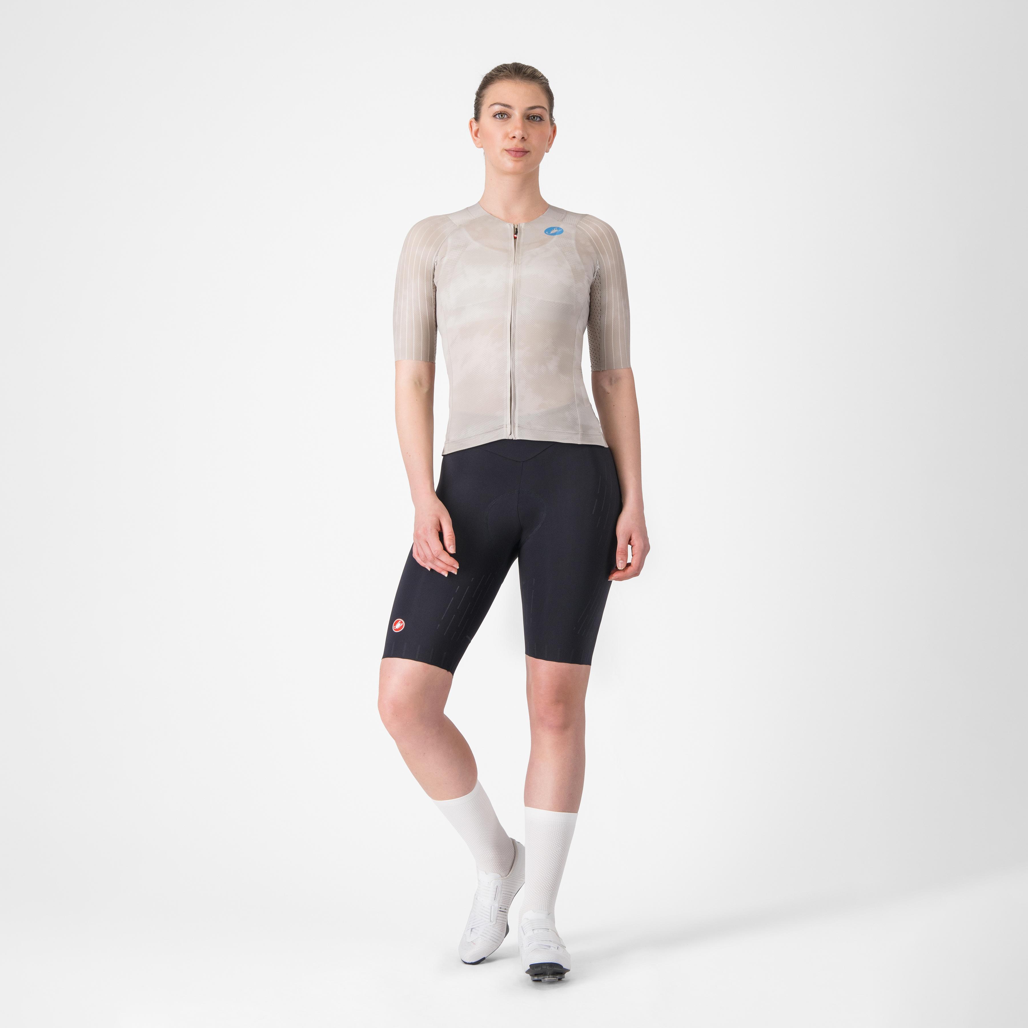 Aero race 8s w jersey - clay - castelli