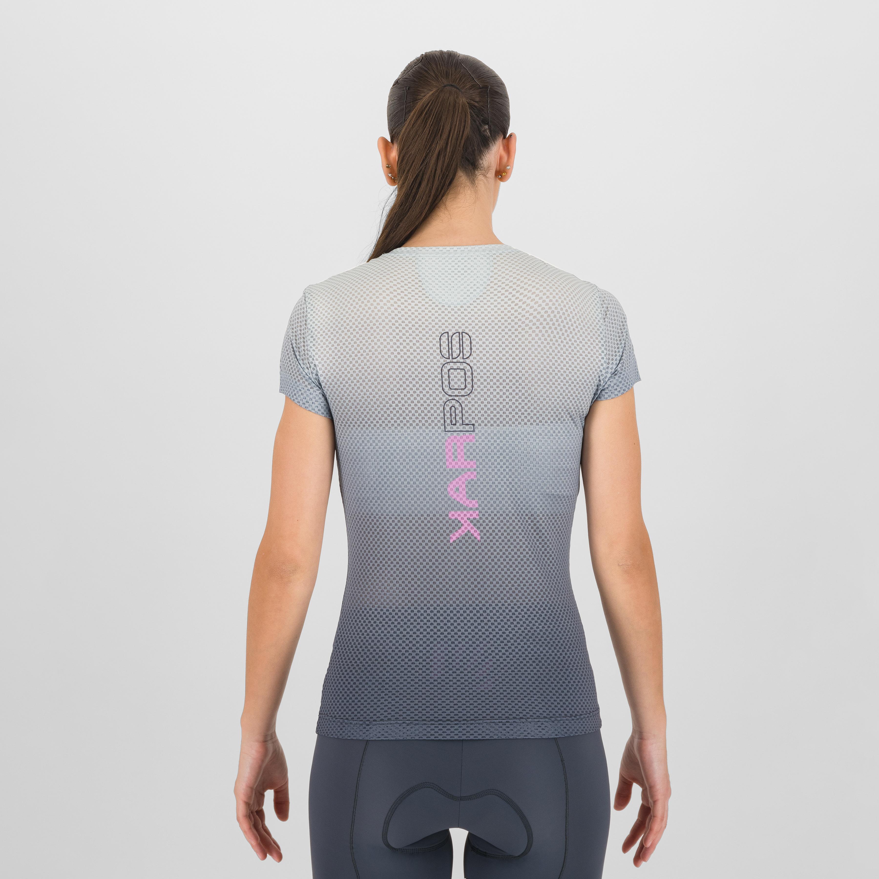 Verve mesh w t-shirt - ombre blue/mist - karpos