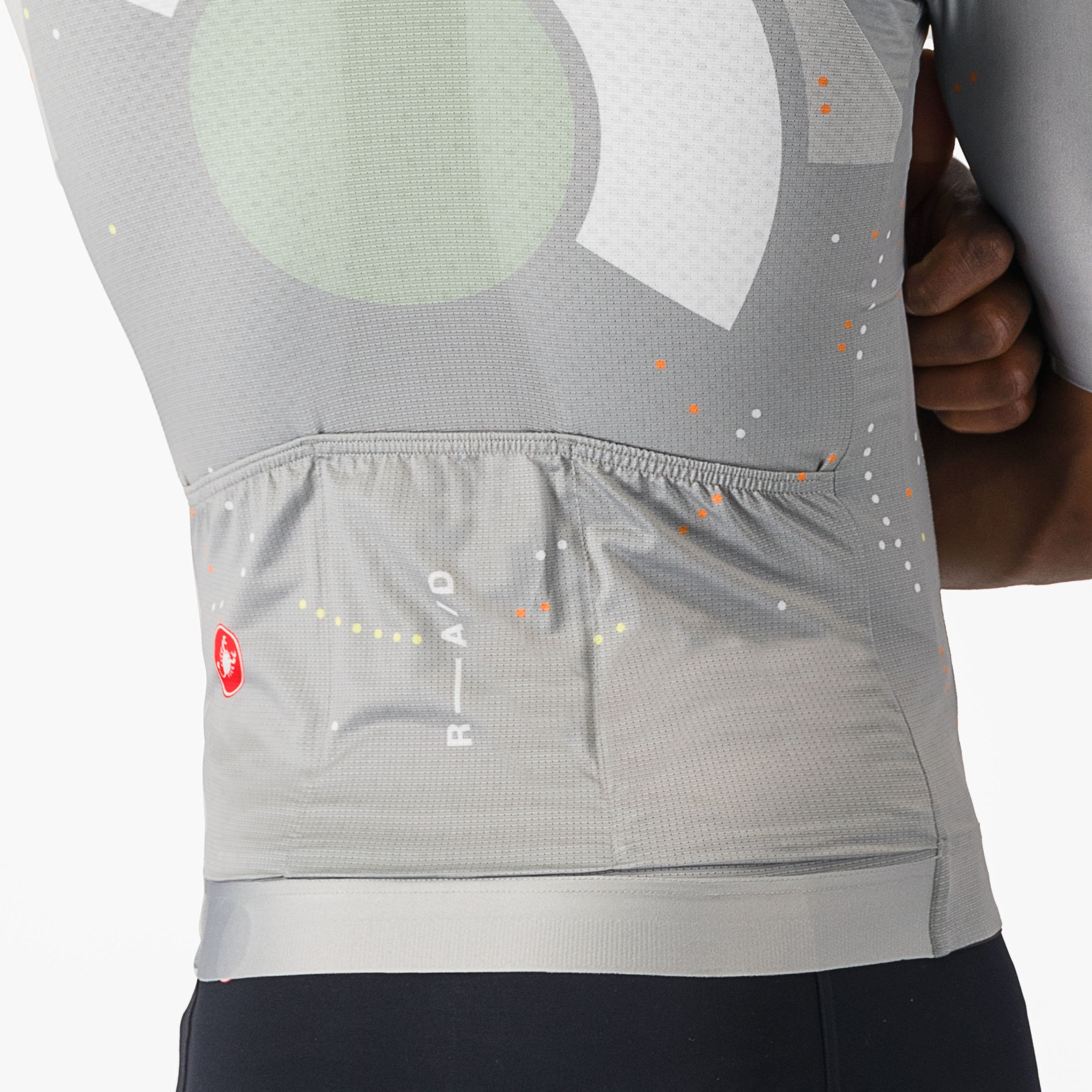 R-a/d jersey - multicolor gray - castelli