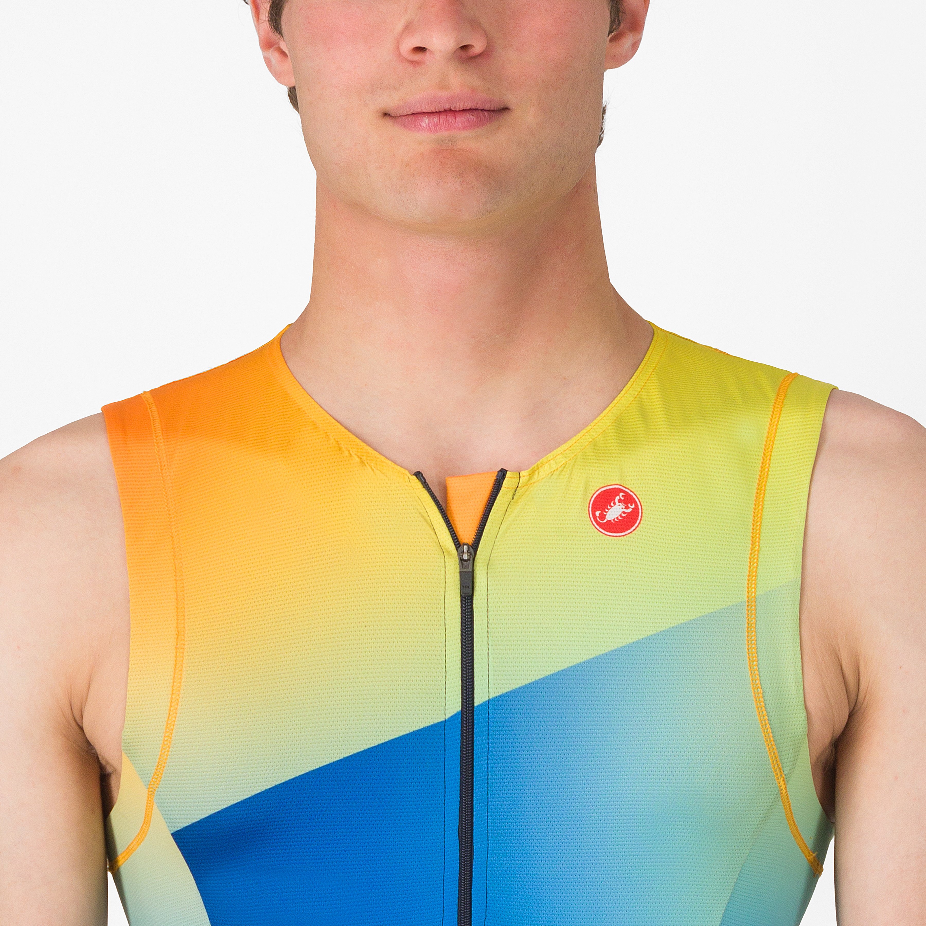 Free speed 3 top - belgian blue/multicolor vivid - castelli