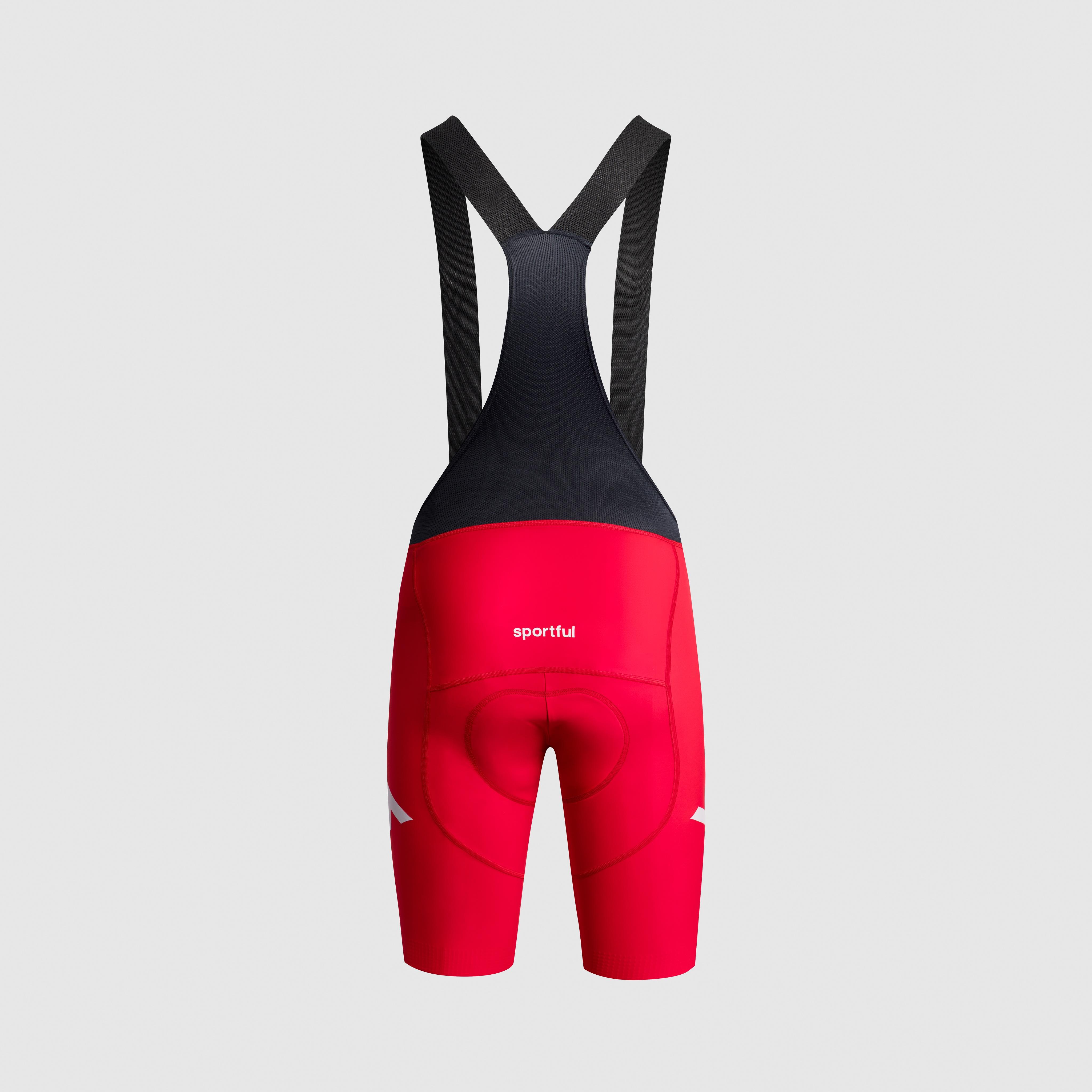 Anywhere classic bibshort - red - sportful
