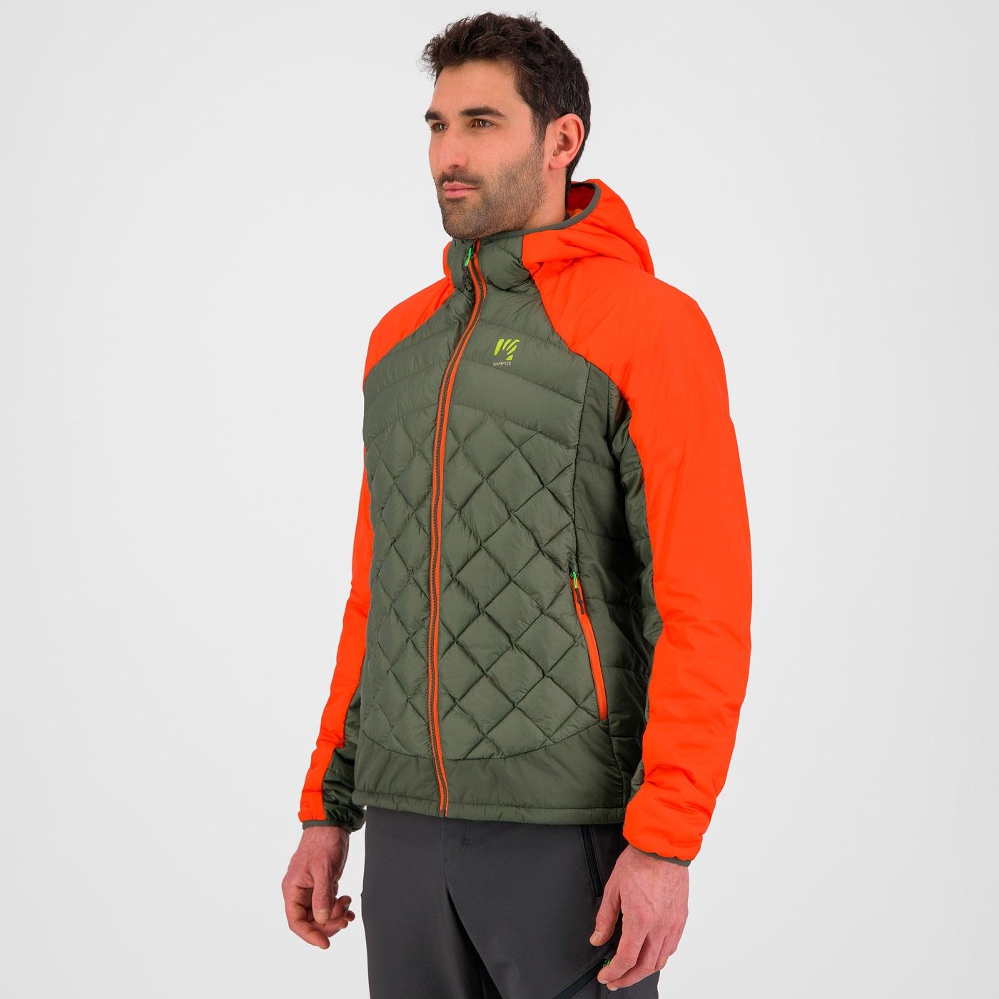 Lastei active plus jacket - thyme/spicy orange - karpos