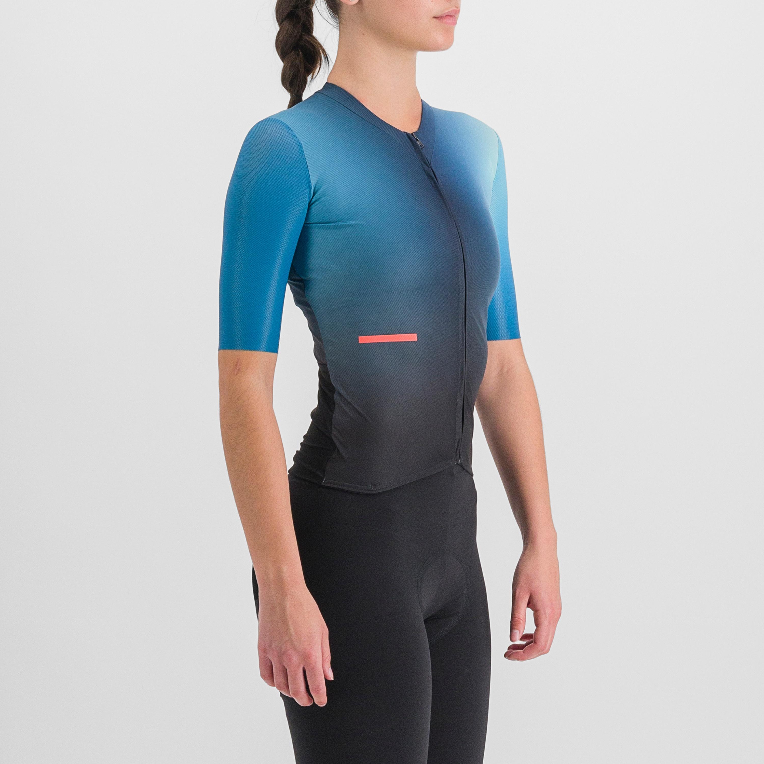 Bomber w suit - black berry blue - sportful