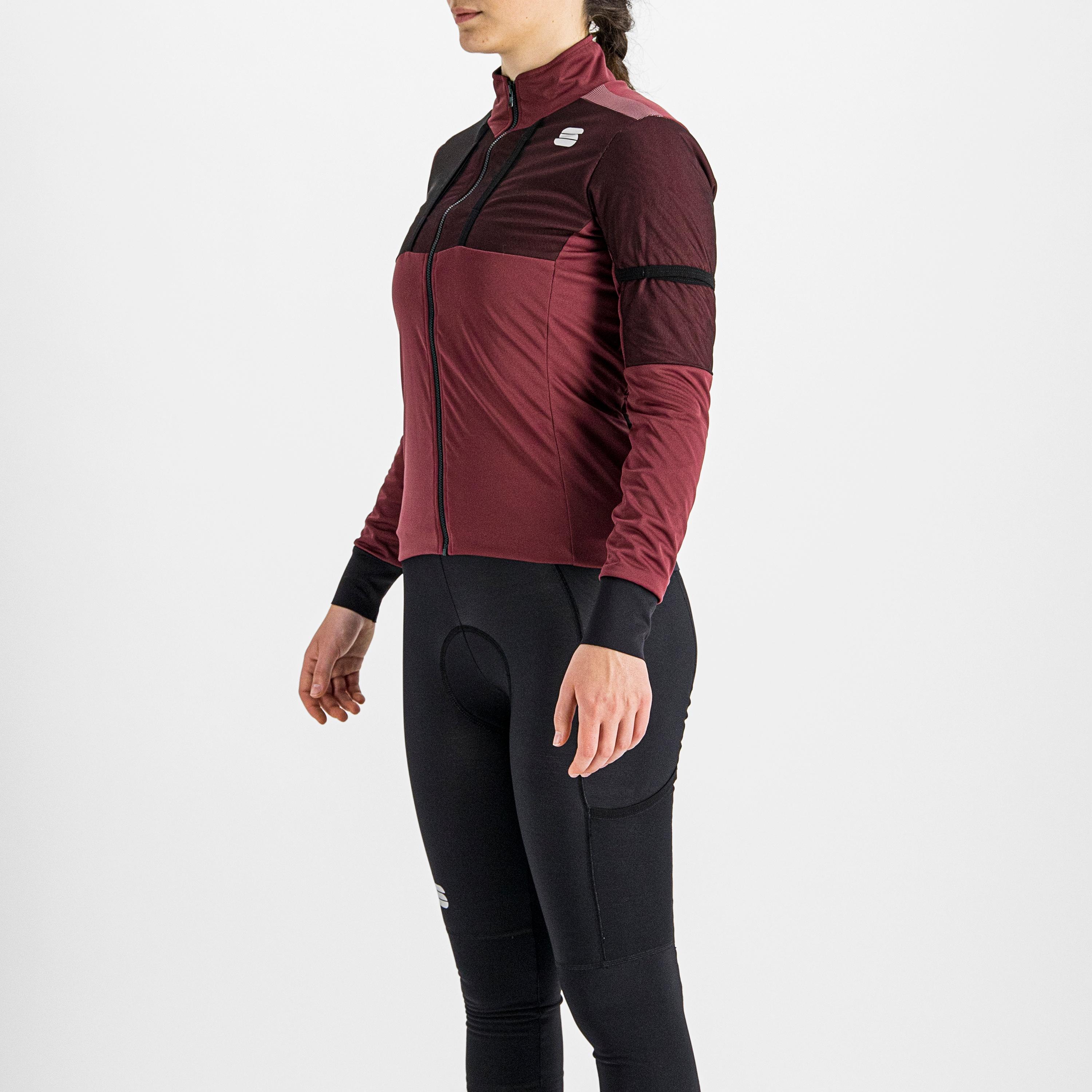 Supergiara w jacket - red wine - sportful