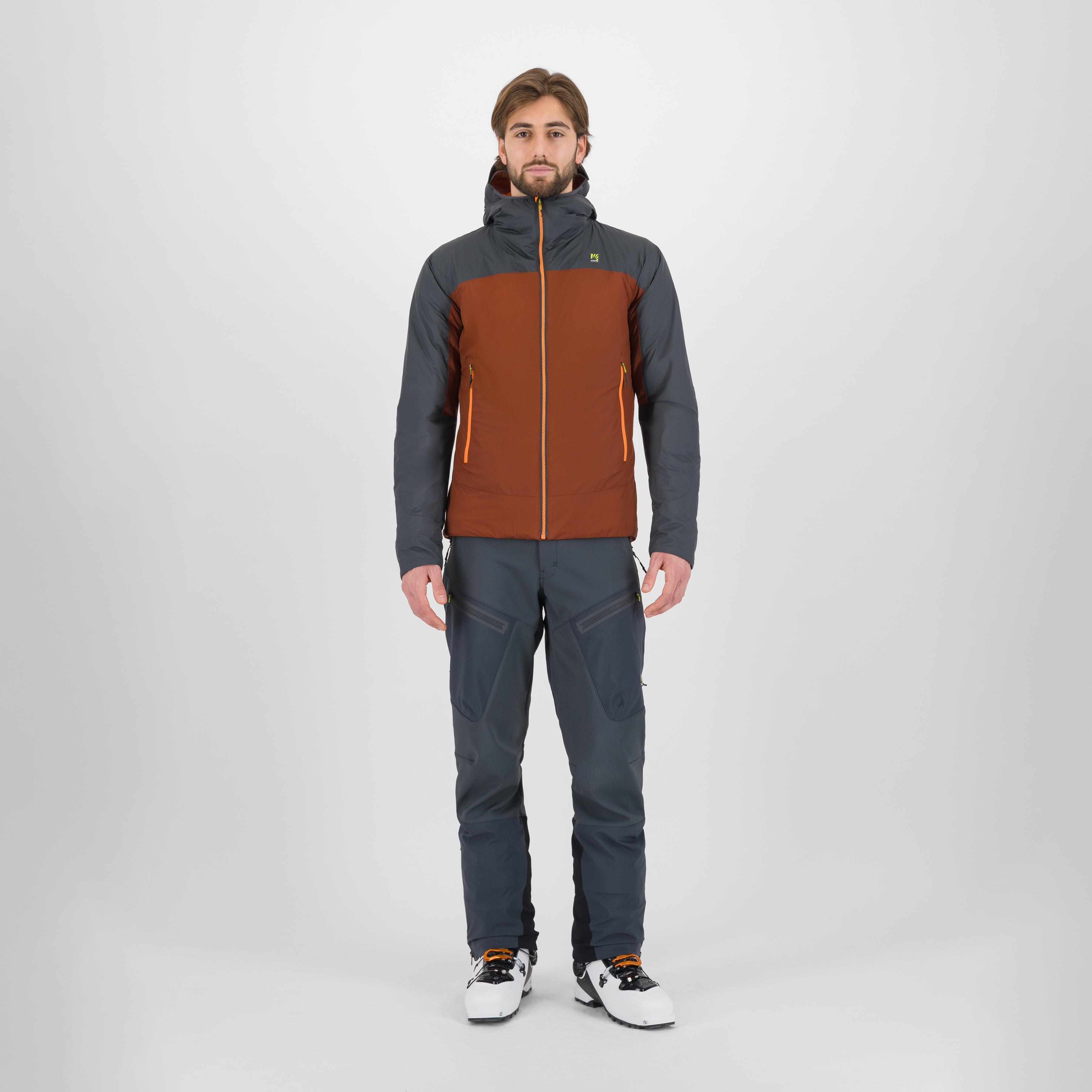 Vinson evo jacket - mahogany/woodl.gray - karpos