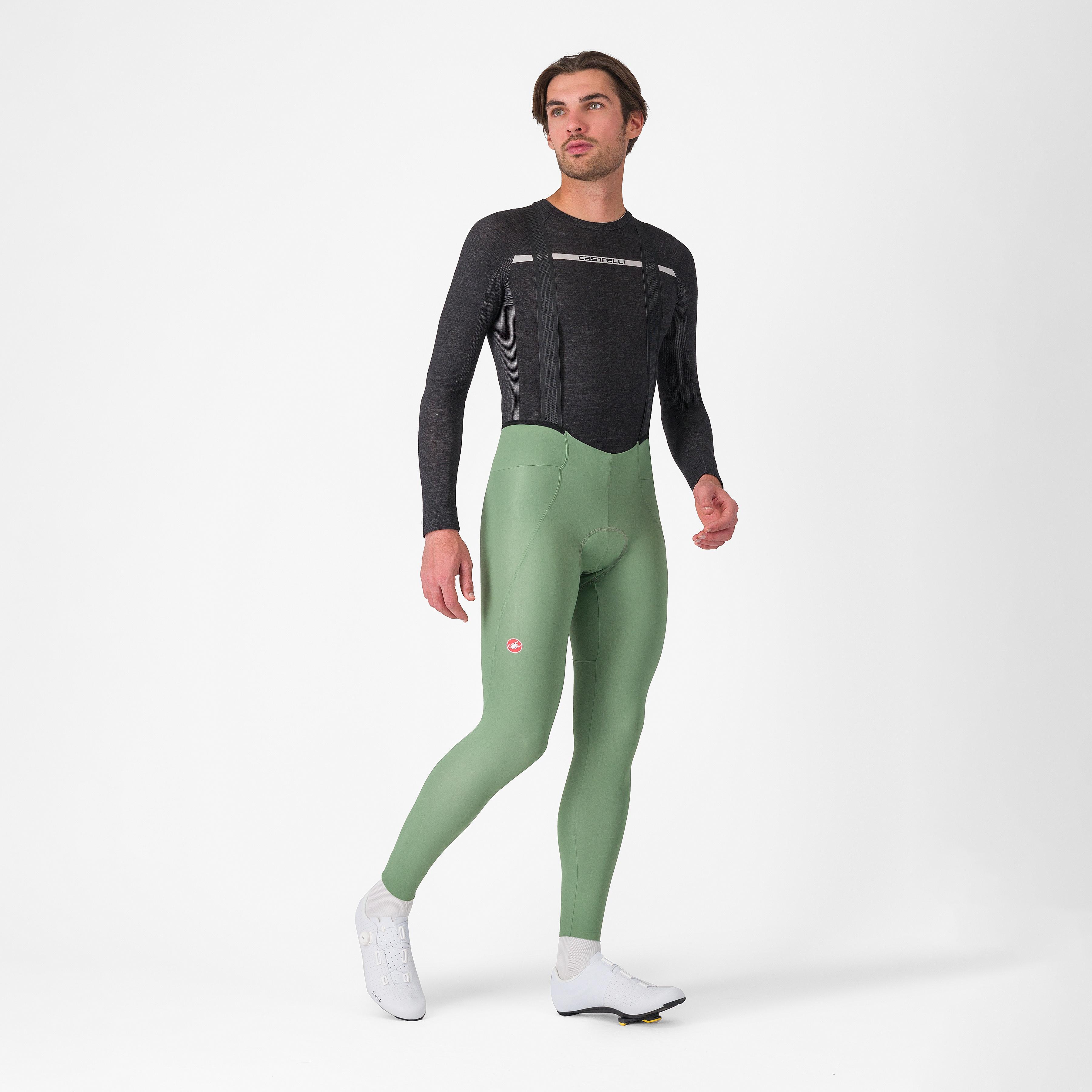 Espresso bibtight - green pepper - castelli