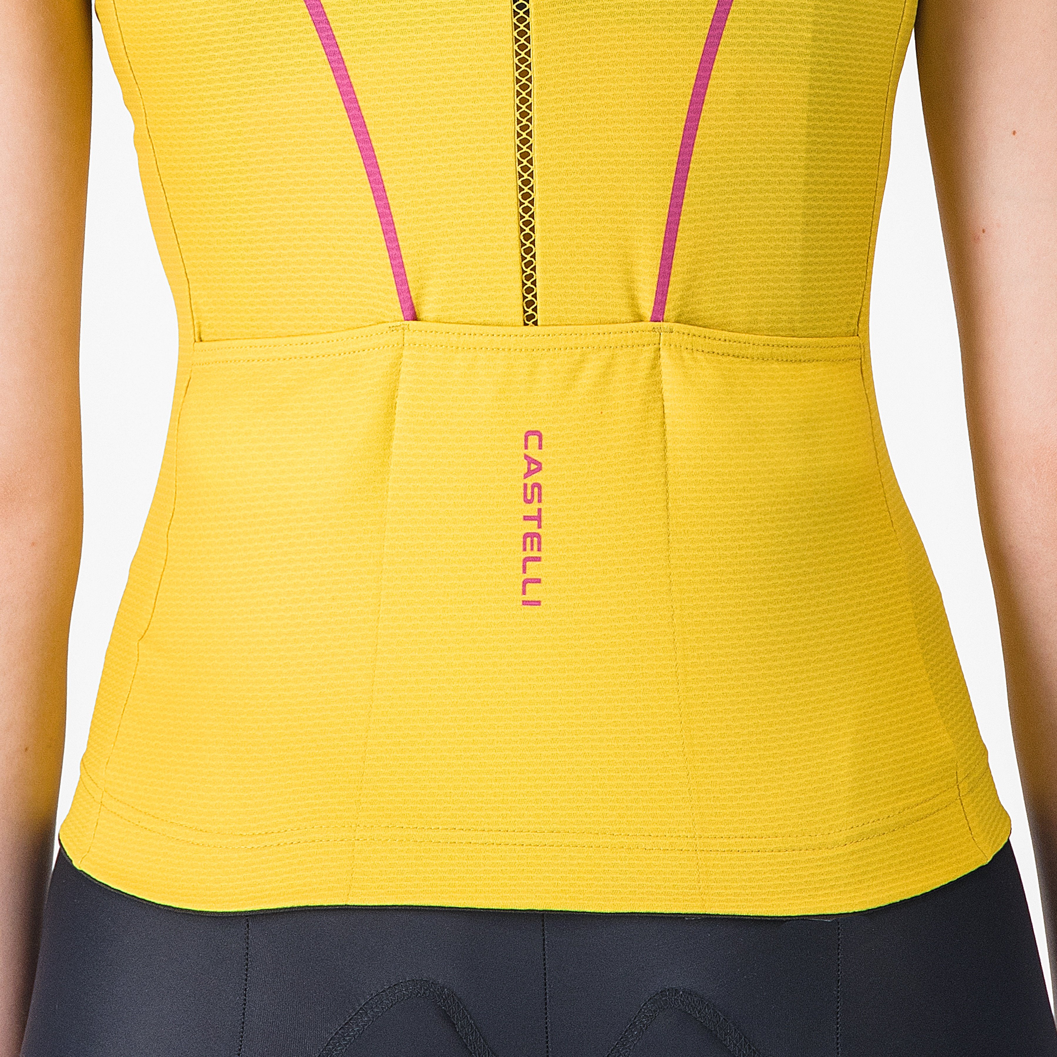 Anima flow sleeveless - mango mojito/violet pink - castelli