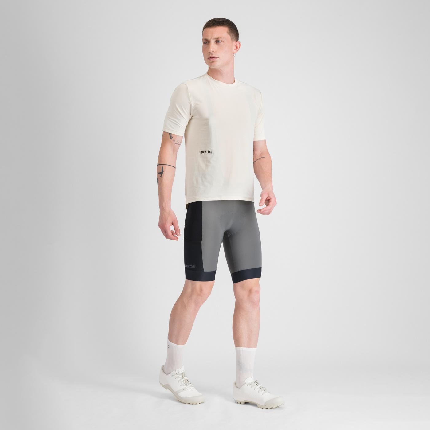 Supergiara 2 bibshort - gun metal / black - sportful