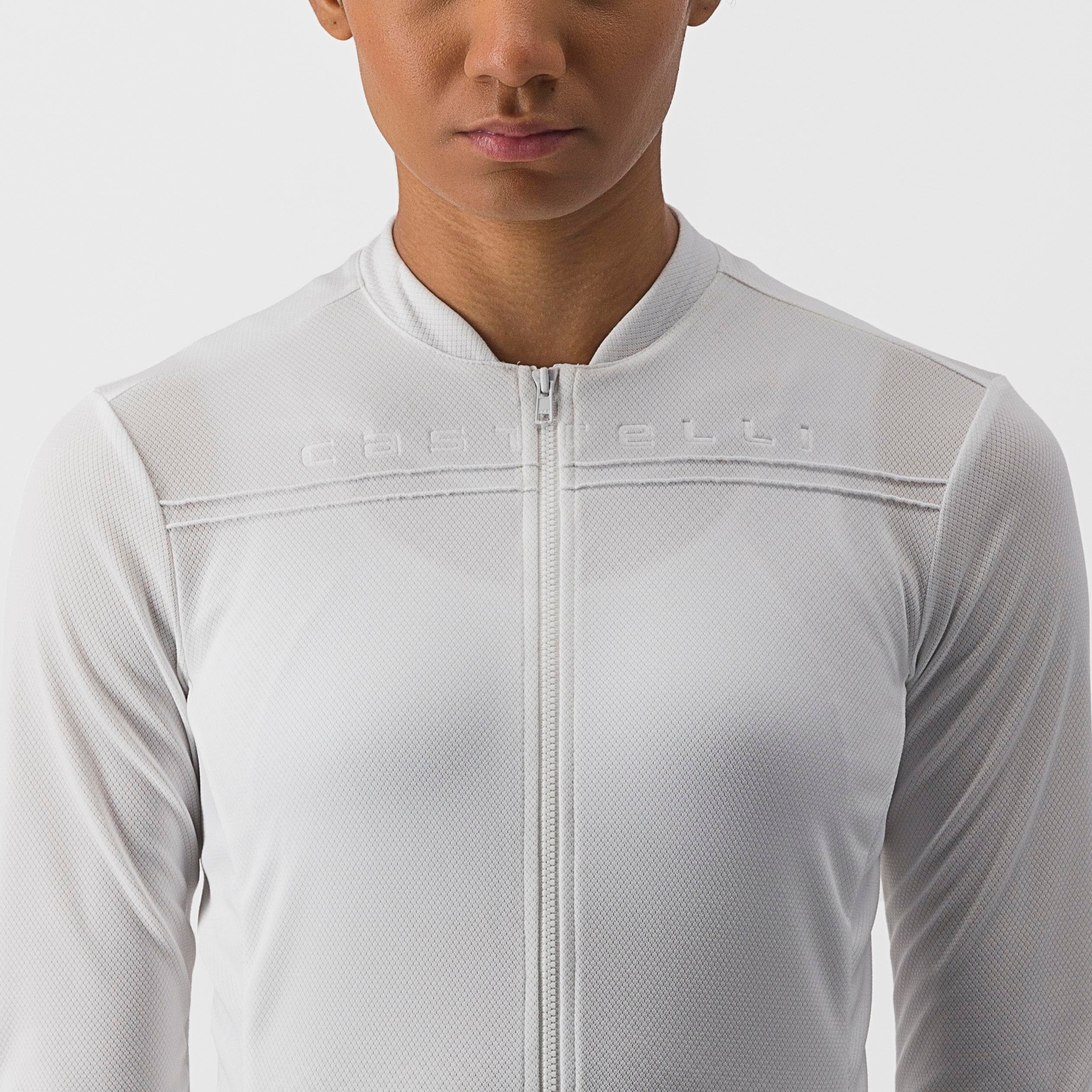 Anima 4 long sleeve jersey - ivory - castelli