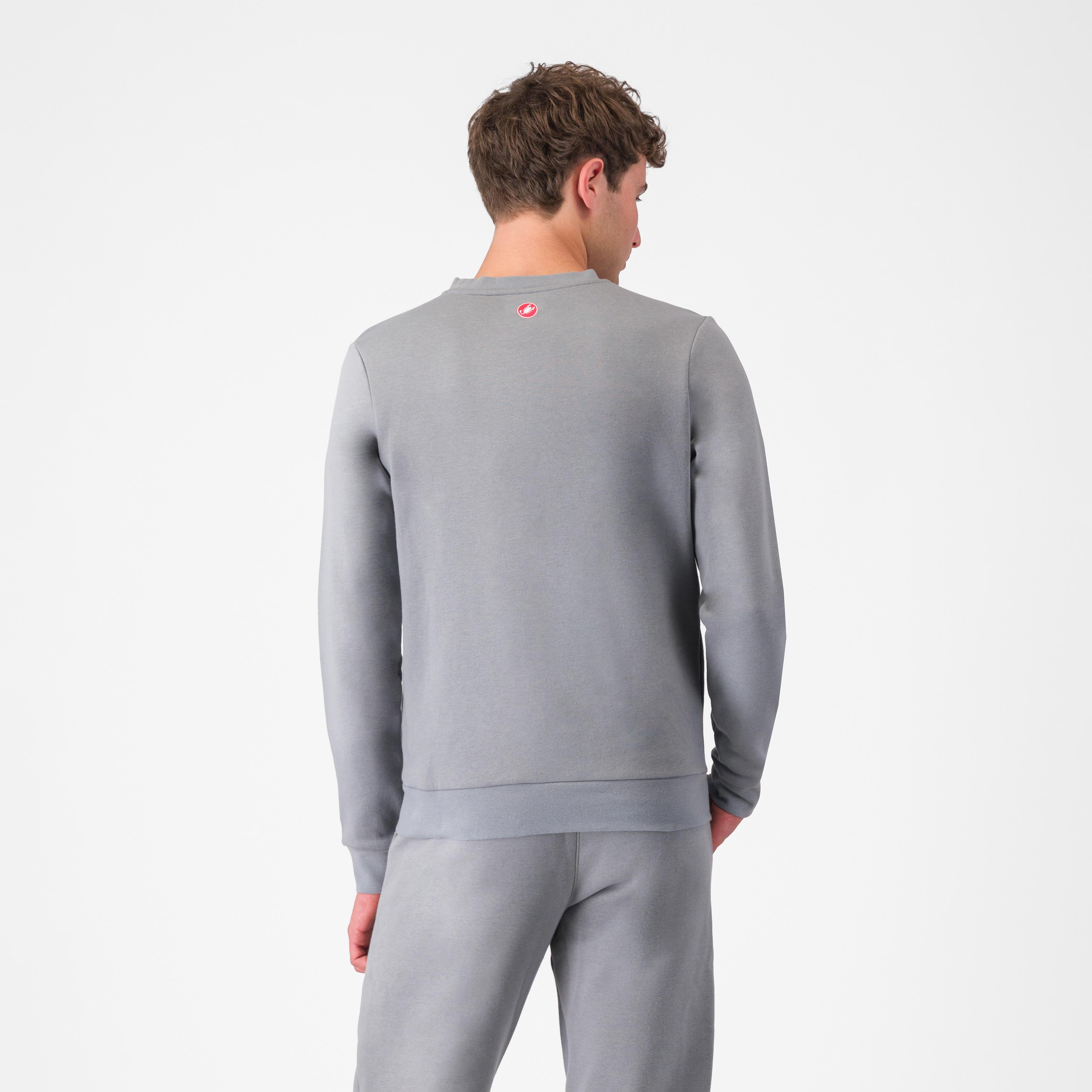 Classico sweatshirt - cool gray 8c - castelli