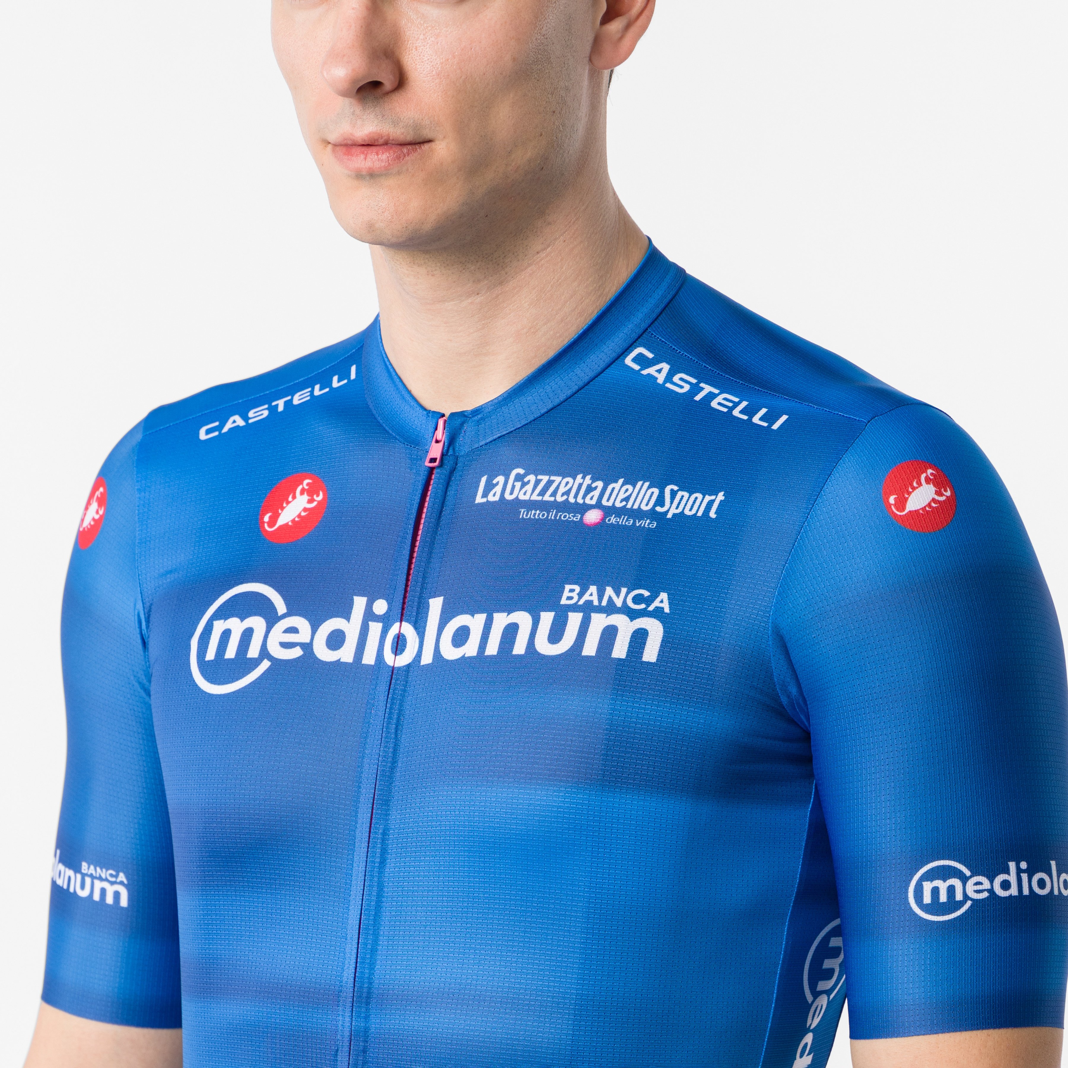 #giro109 competizione 4 jersey - azzurro - castelli