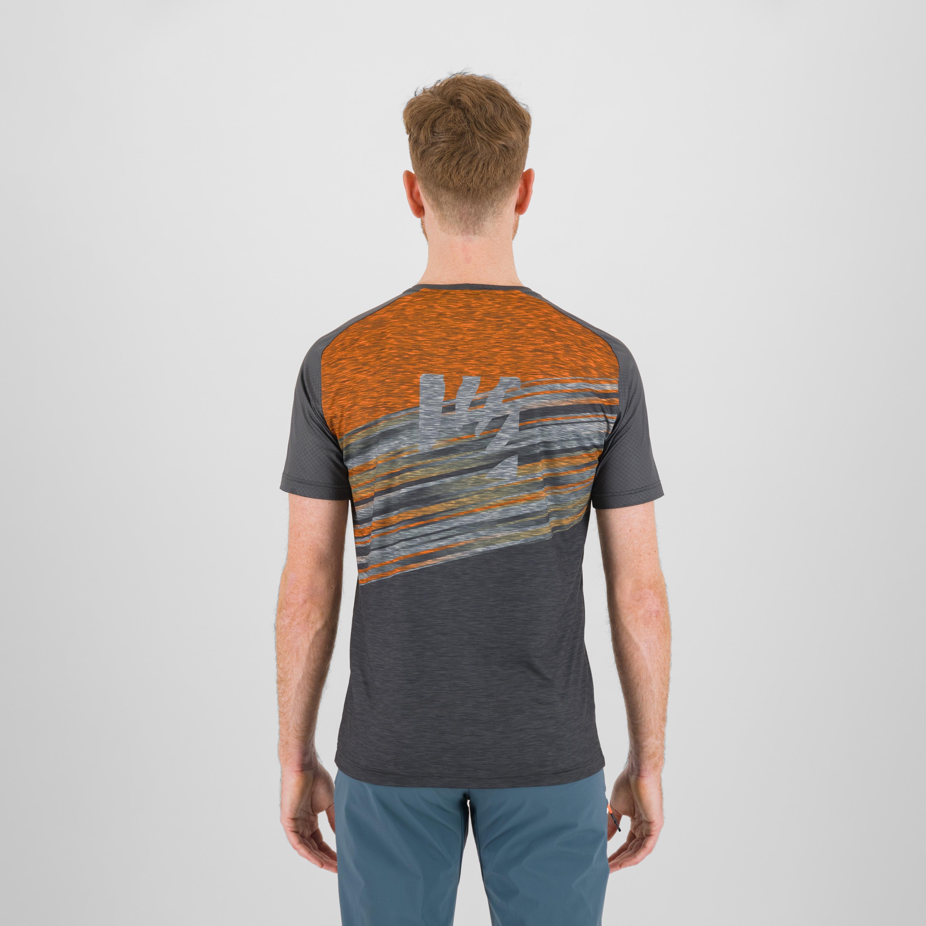 Croda rossa evo jersey - woodl.gray/orange - karpos