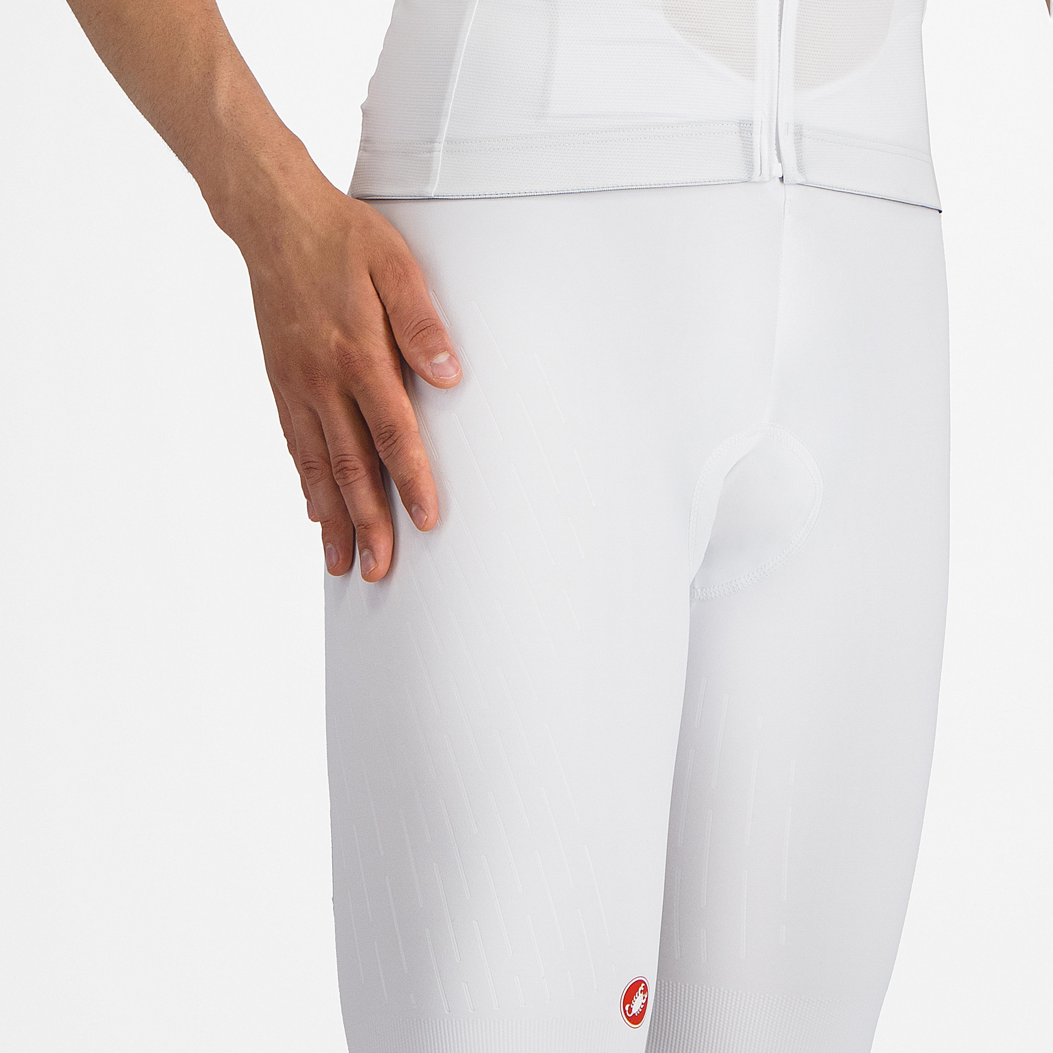 Free aero race s bibshort - white - castelli