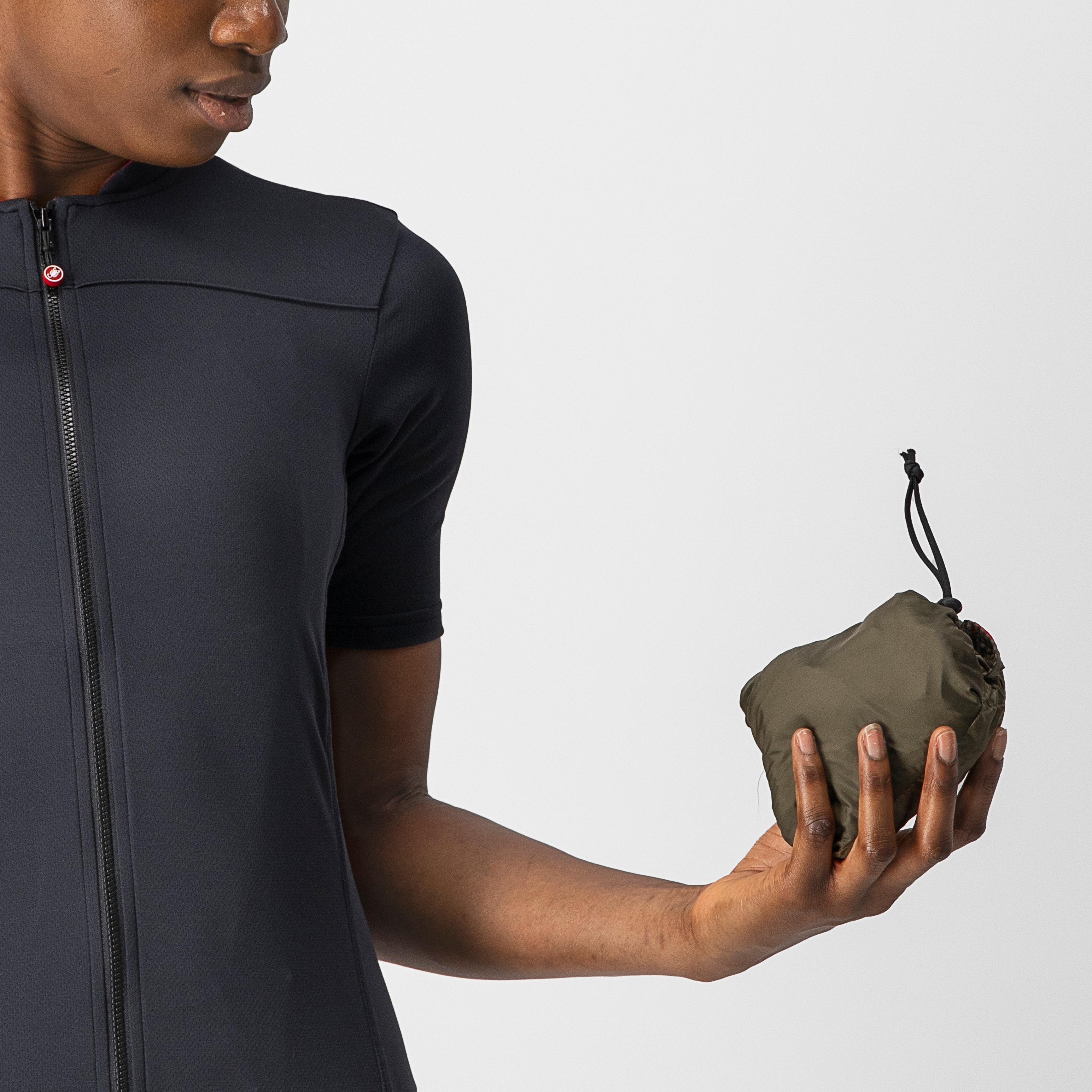 Aria shell w jacket - moss brown - castelli