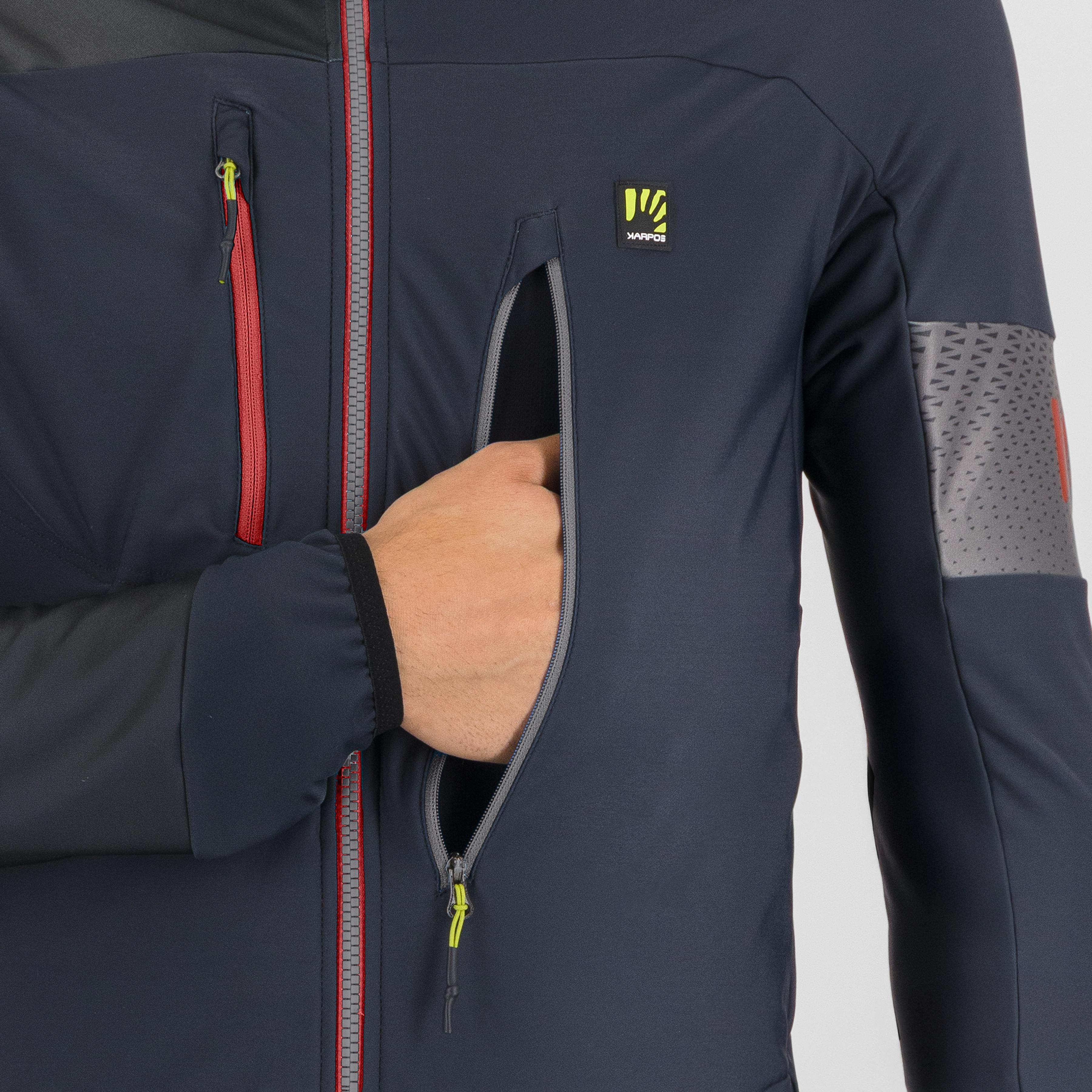 Alagna 2.0 jacket - woodl.gray/smoked/fire - karpos
