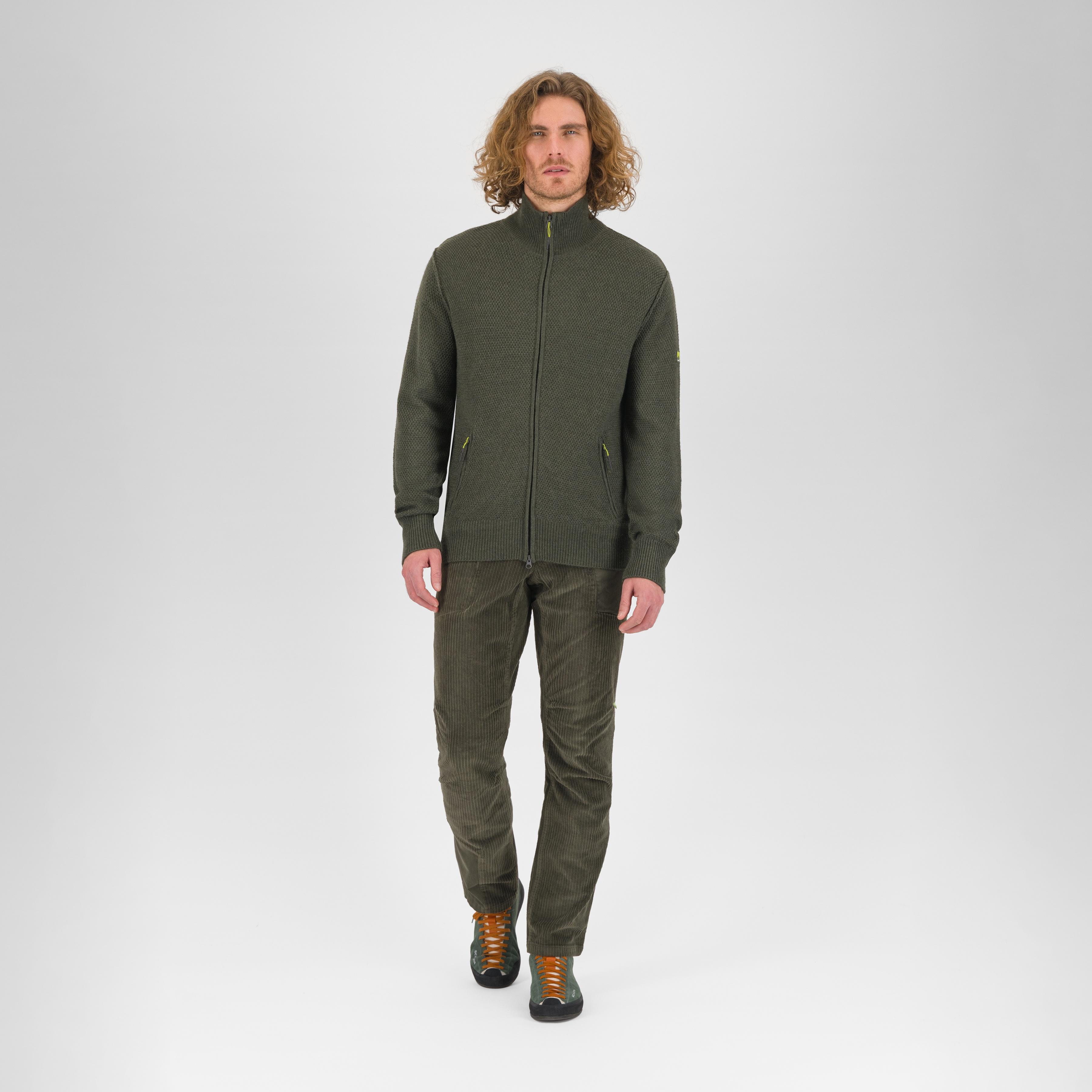 Ermellino full zip sweater - deep depths - karpos