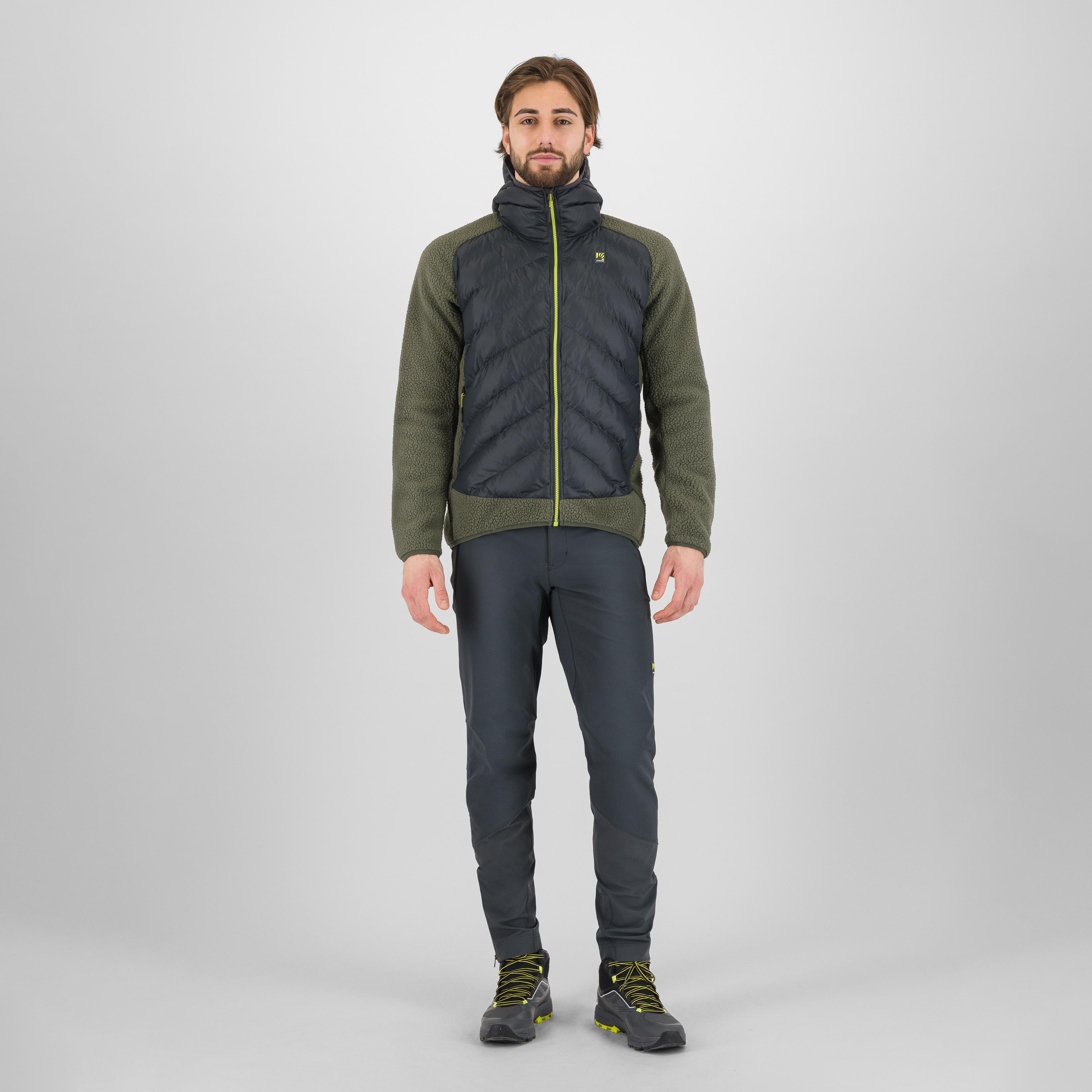 Marmarole retro' jacket - woodl.gray/deep depths - karpos